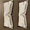 UNTESTED TeamForce NightHawk White RGB RAM 16GB 8X2 3200 MHZ UNTESTED LIQUDATION