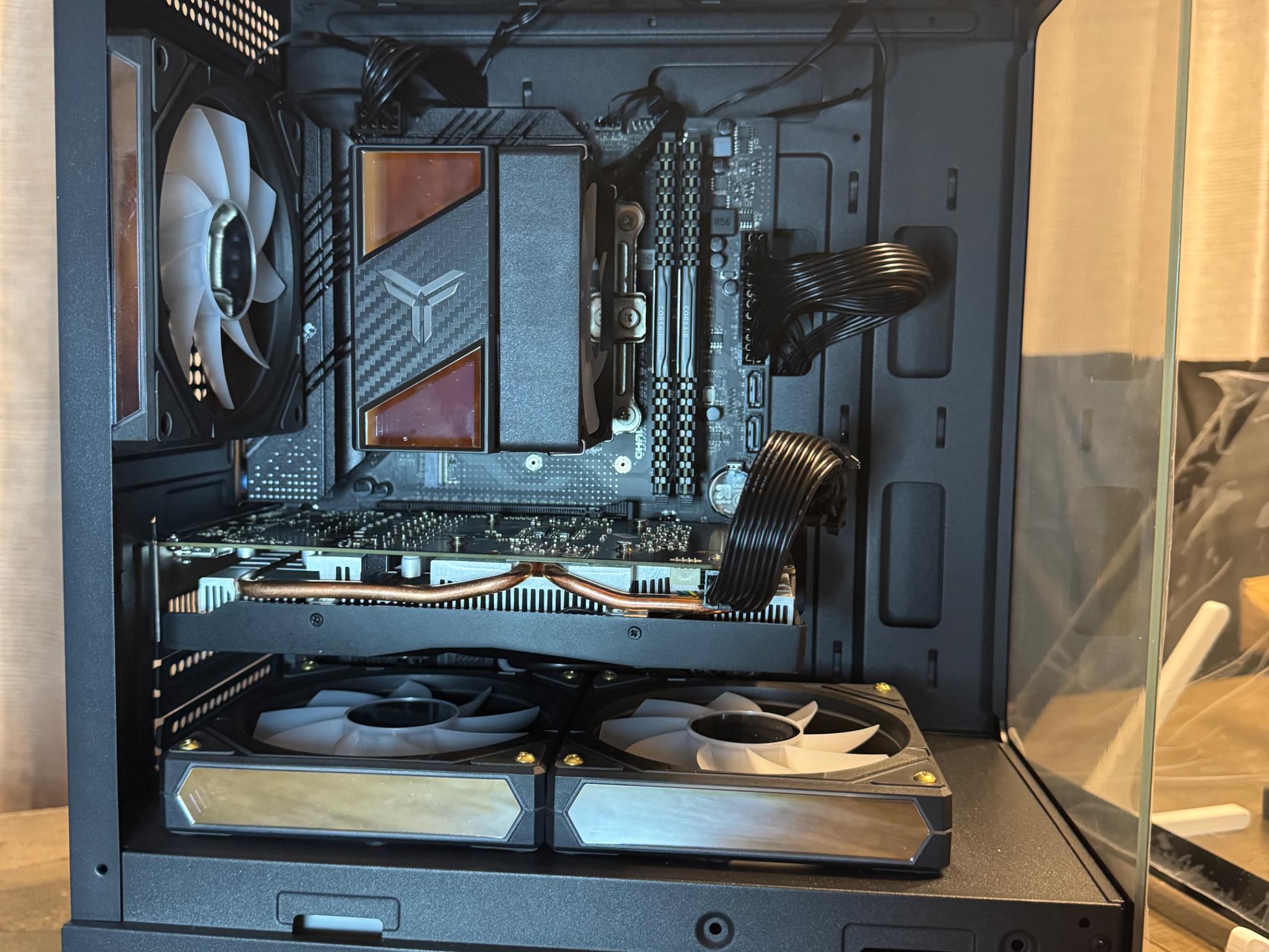 Fire Tech Labs: midnight Moodz i5 12400f/ RTX 2060 SUPER/ 1TB SSD/ 16gb DDR 4 3600/ Seaview case