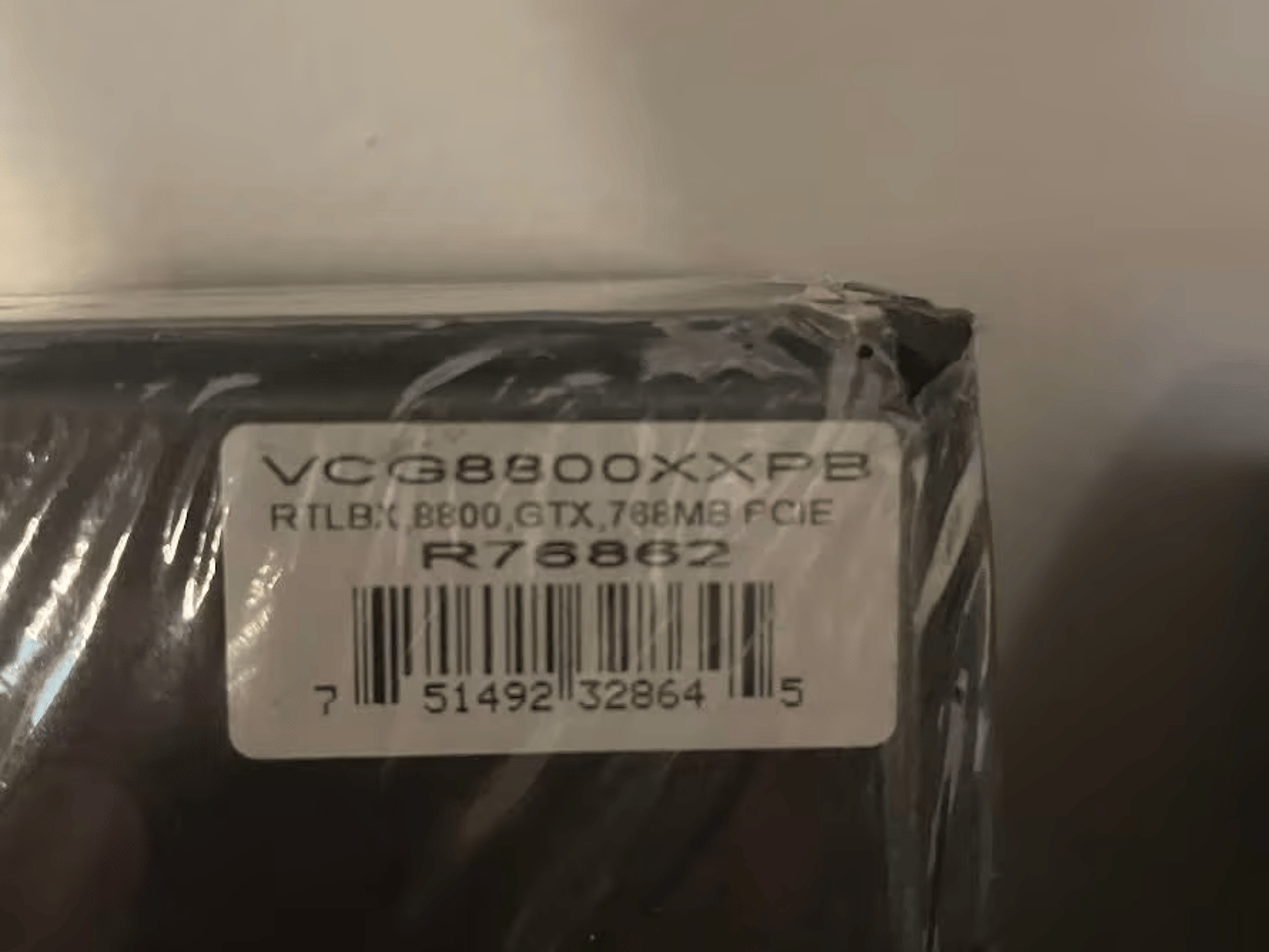 PNY Geforce 8800 GTX XLR8 768MB