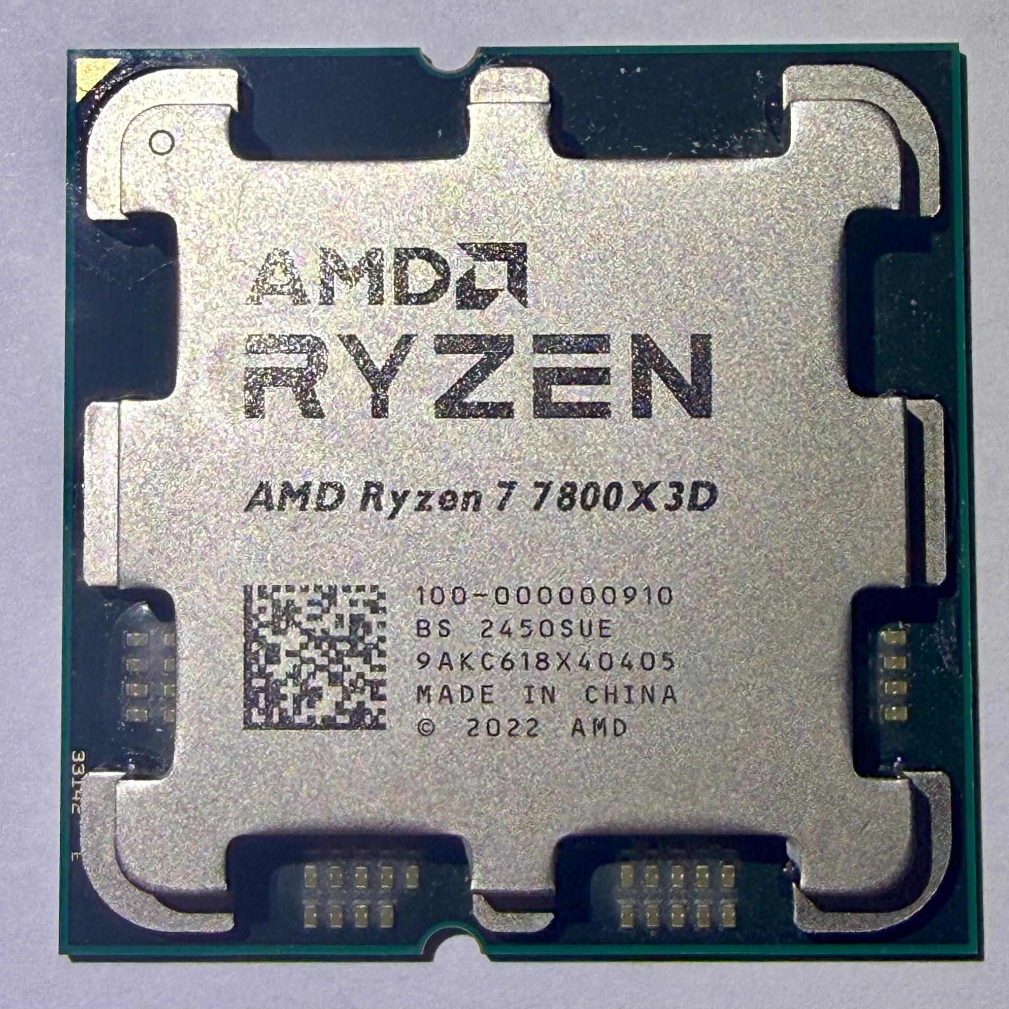 AMD Ryzen 7 7800X3D