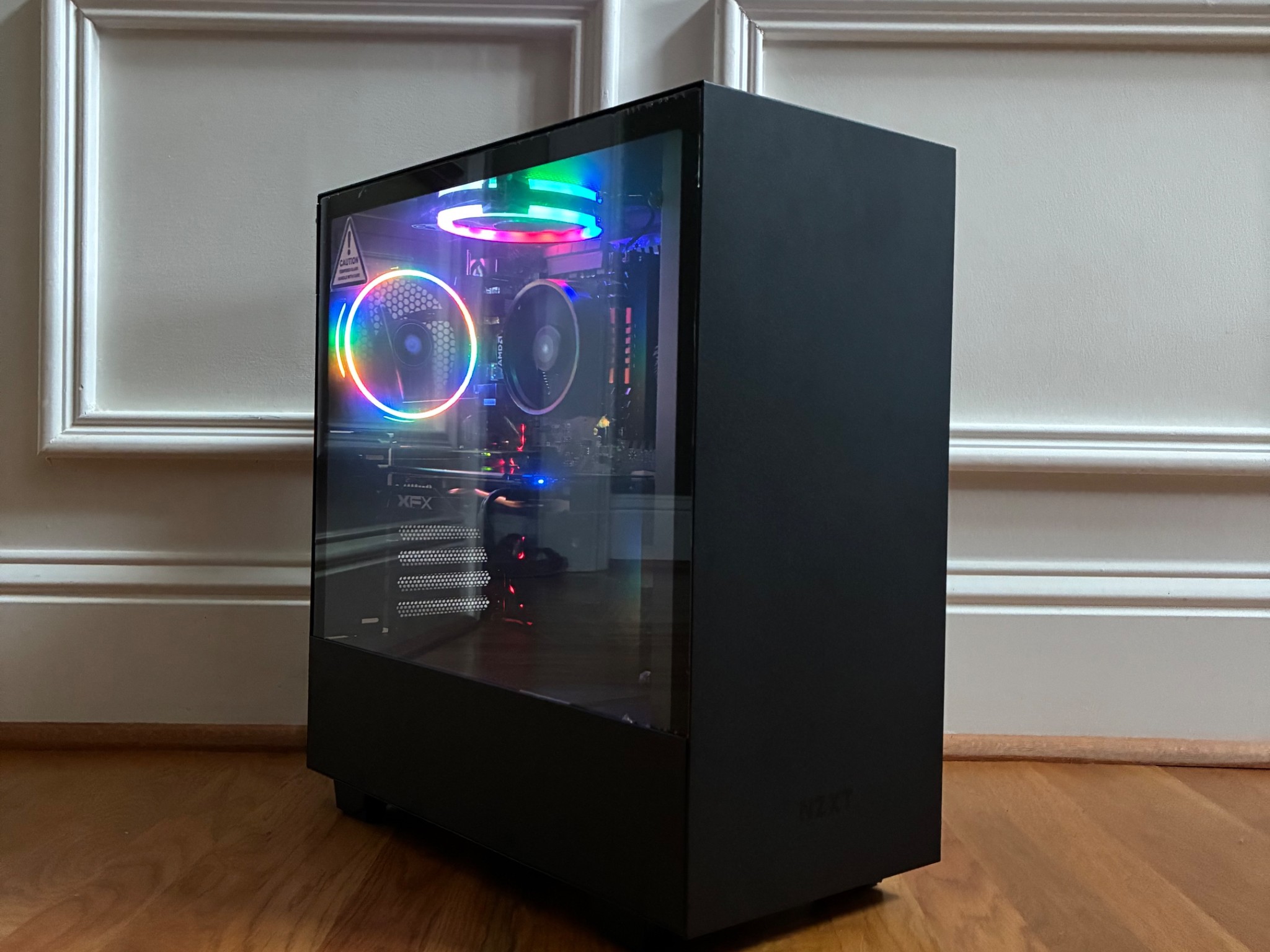 R5 2600 RX 570 8GB CUSTOM GAMING PC 16GB DDR4 512GB NVME SSD WIFI WINDOWS 10/11