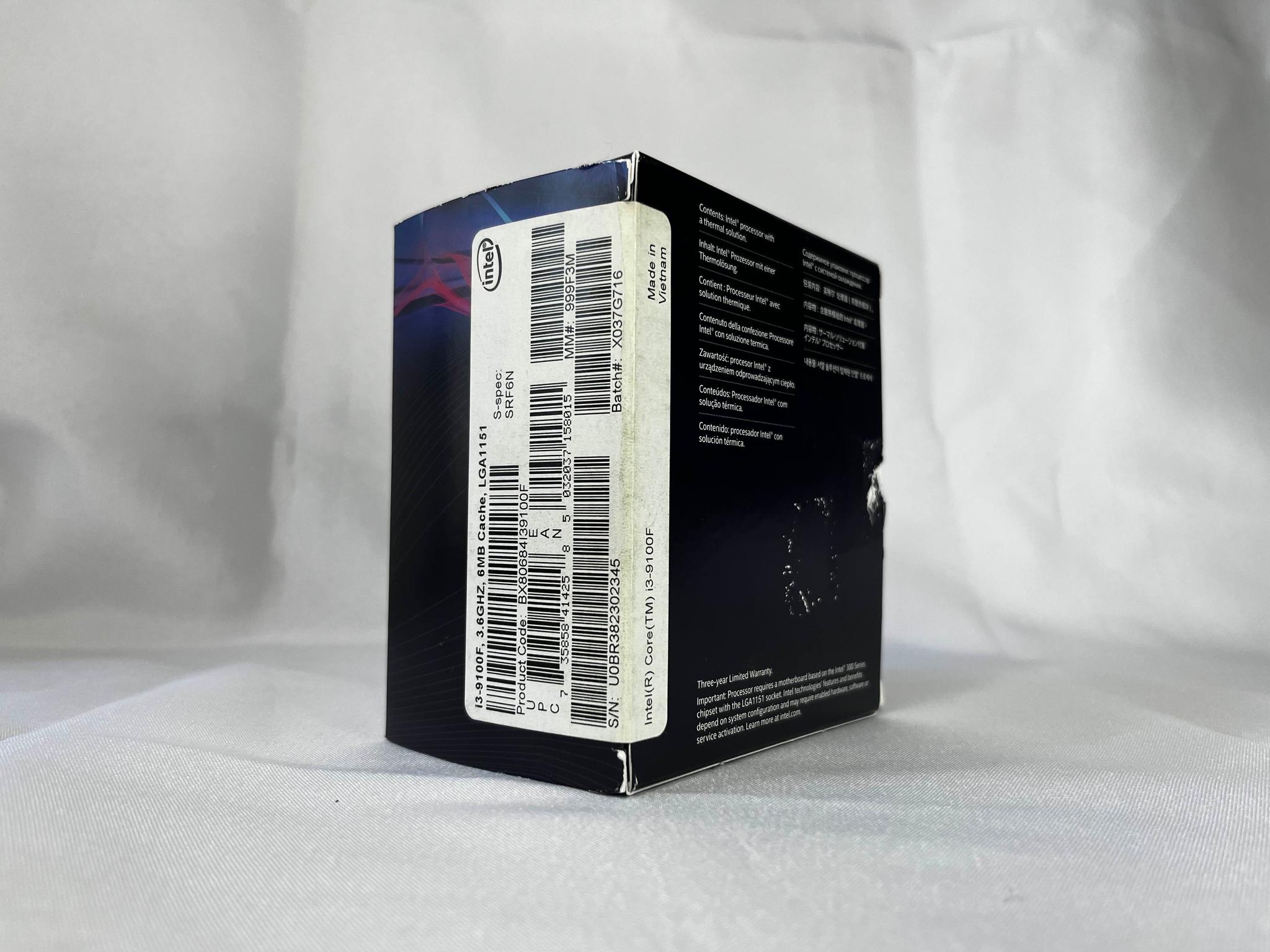 Intel Core i3-9100F