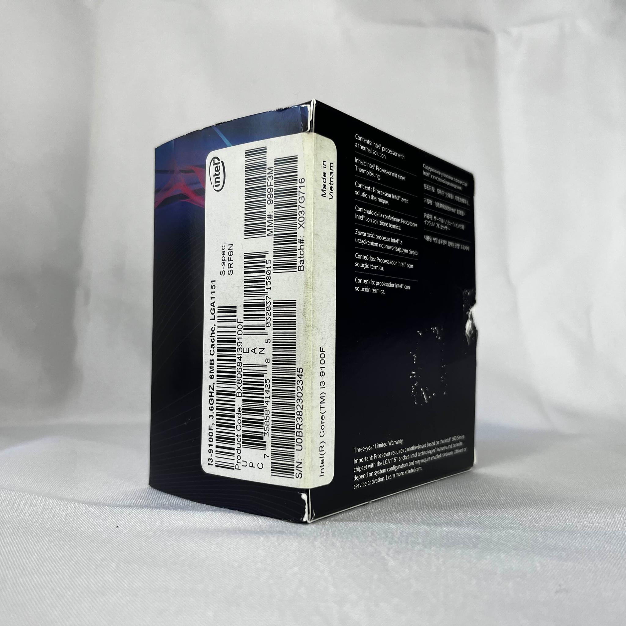 Intel Core i3-9100F