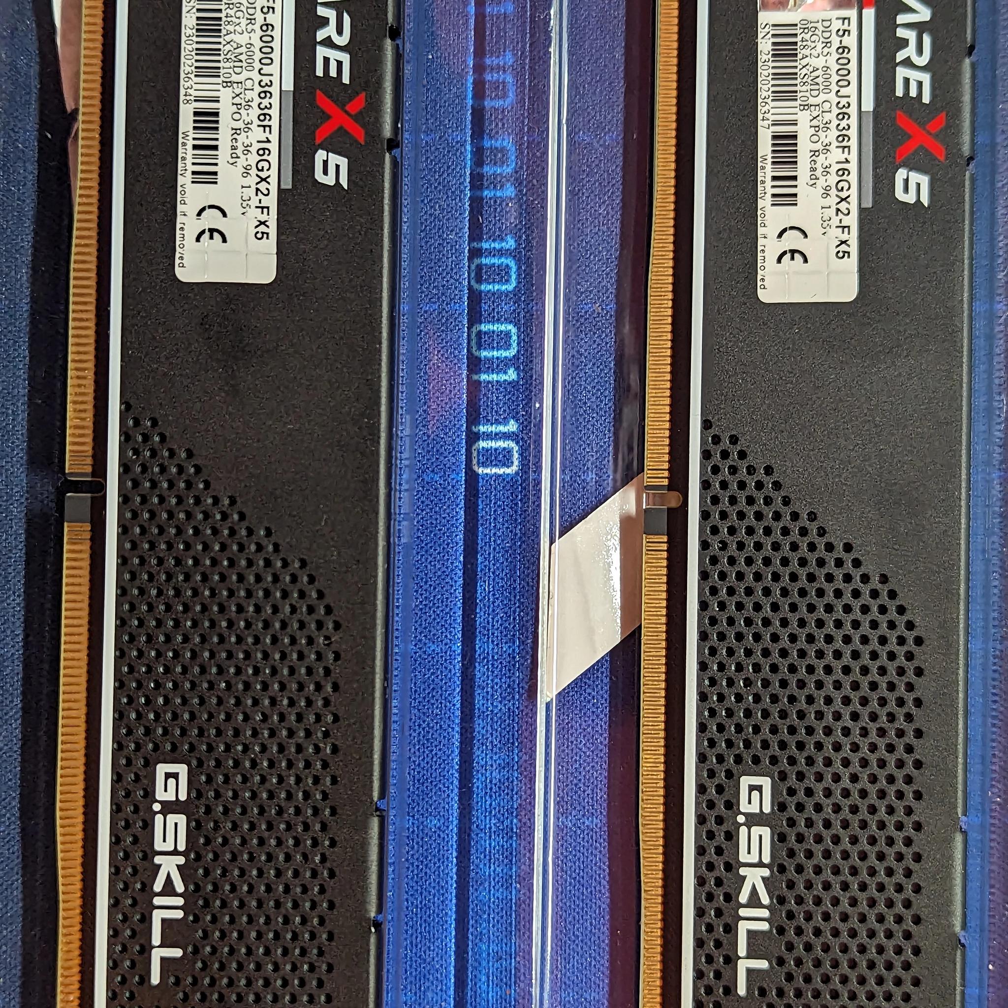 32GB DDR5 6000 EXPO MEMORY