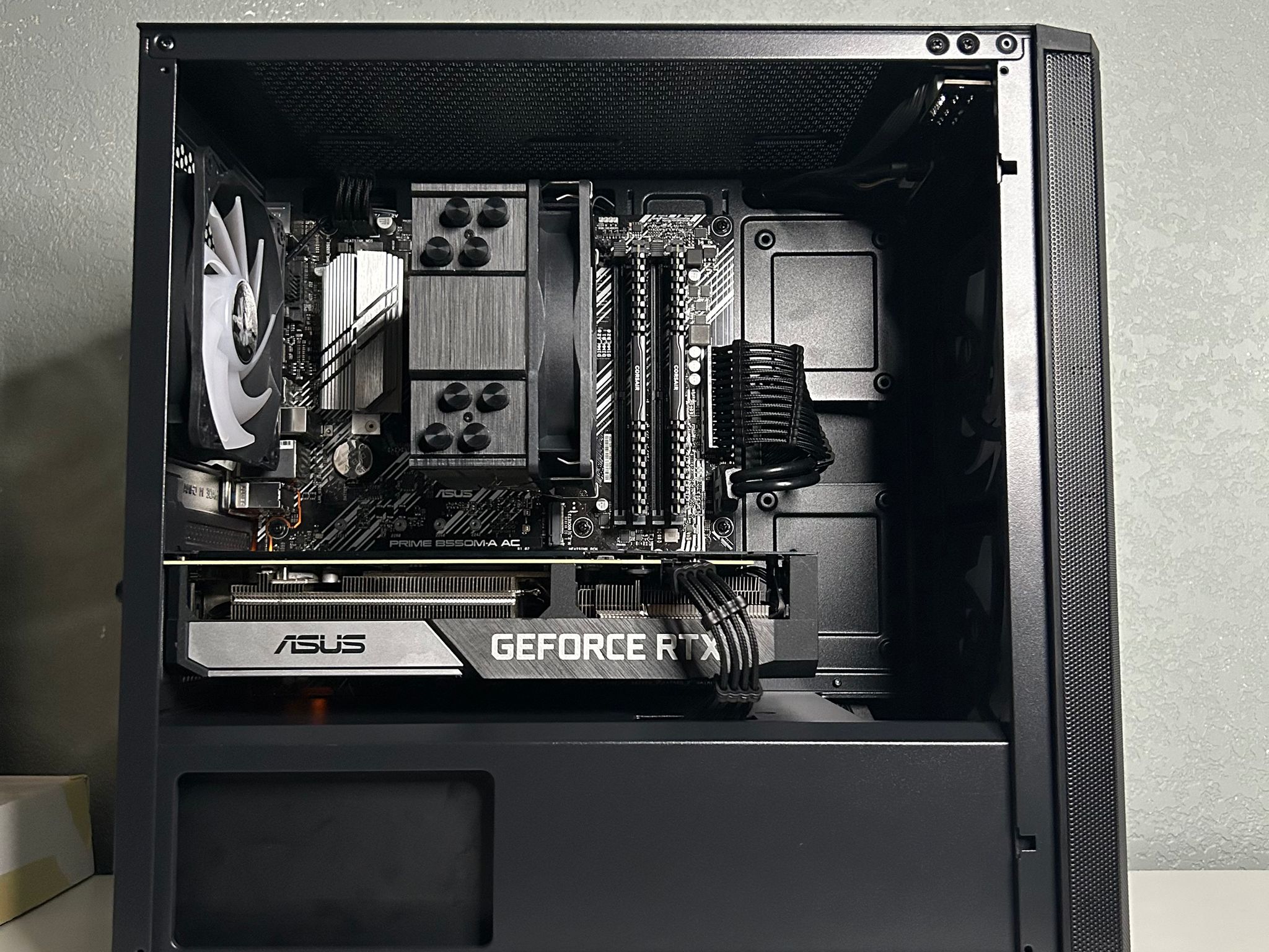 🥷😈 🥷| Asus Dual RTX 3060 Ti | Ryzen 5 5600 | Corsair Vengeance 16GB 3200Mhz | 1TB NVME 
