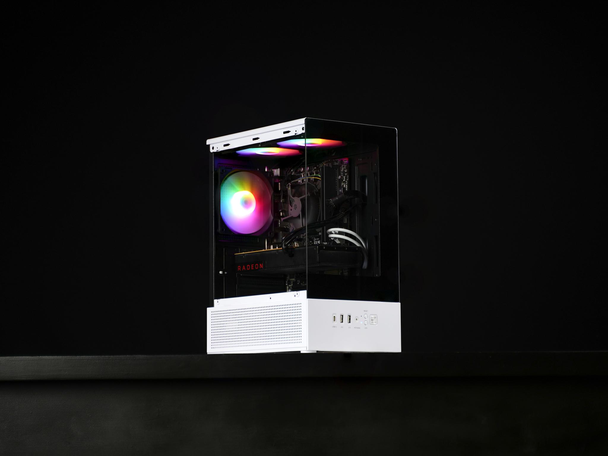 \ ST-04 / Radeon RX 580 Intel Core i5 7600  .9TB Windows 11 16GB Gaming PC