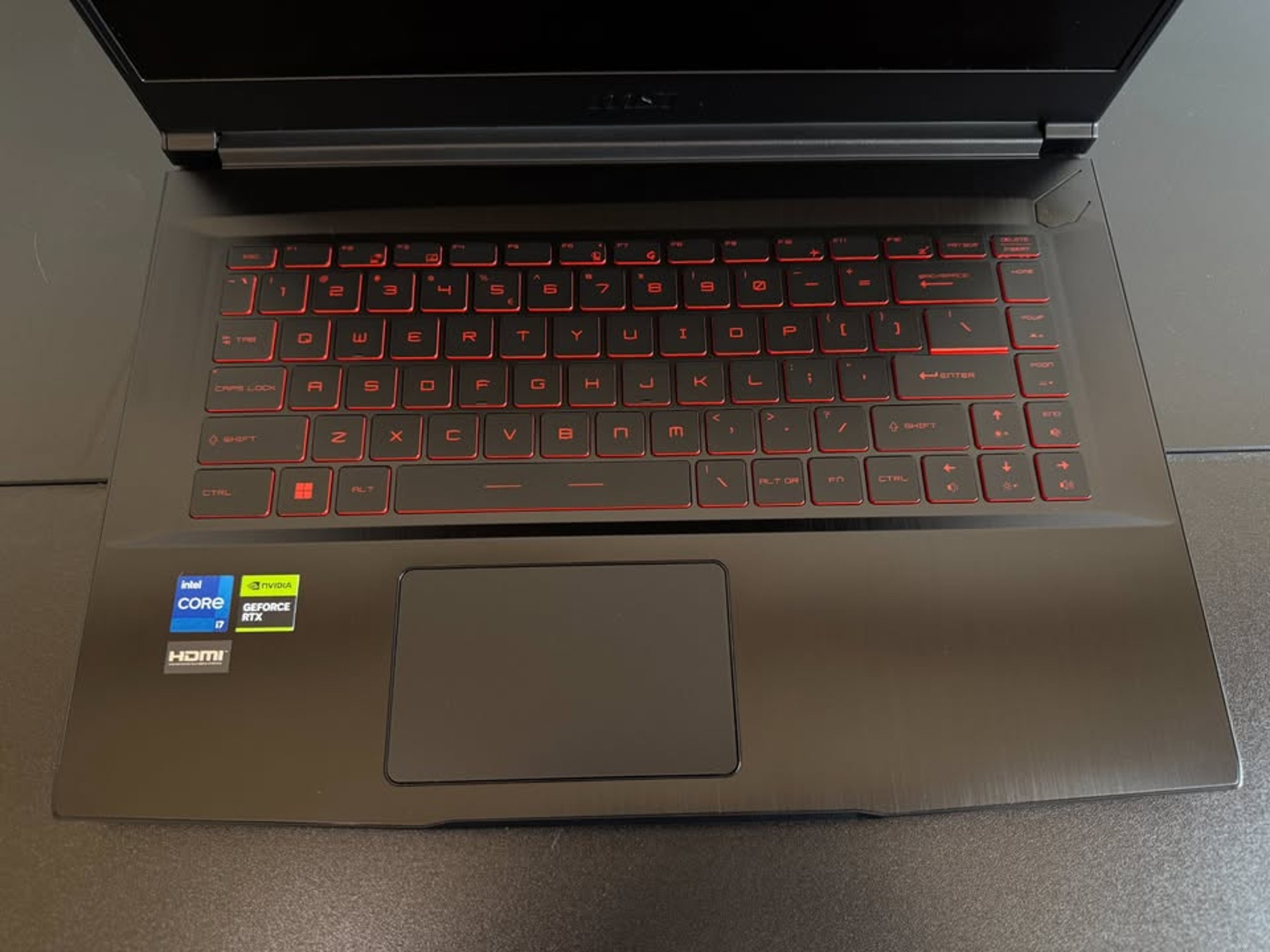 MSI Thin GF63 15.6" 144Hz Laptop - Intel i7-12650H - 16GB RAM - 512GB SSD - RTX 4050 - Windows 11