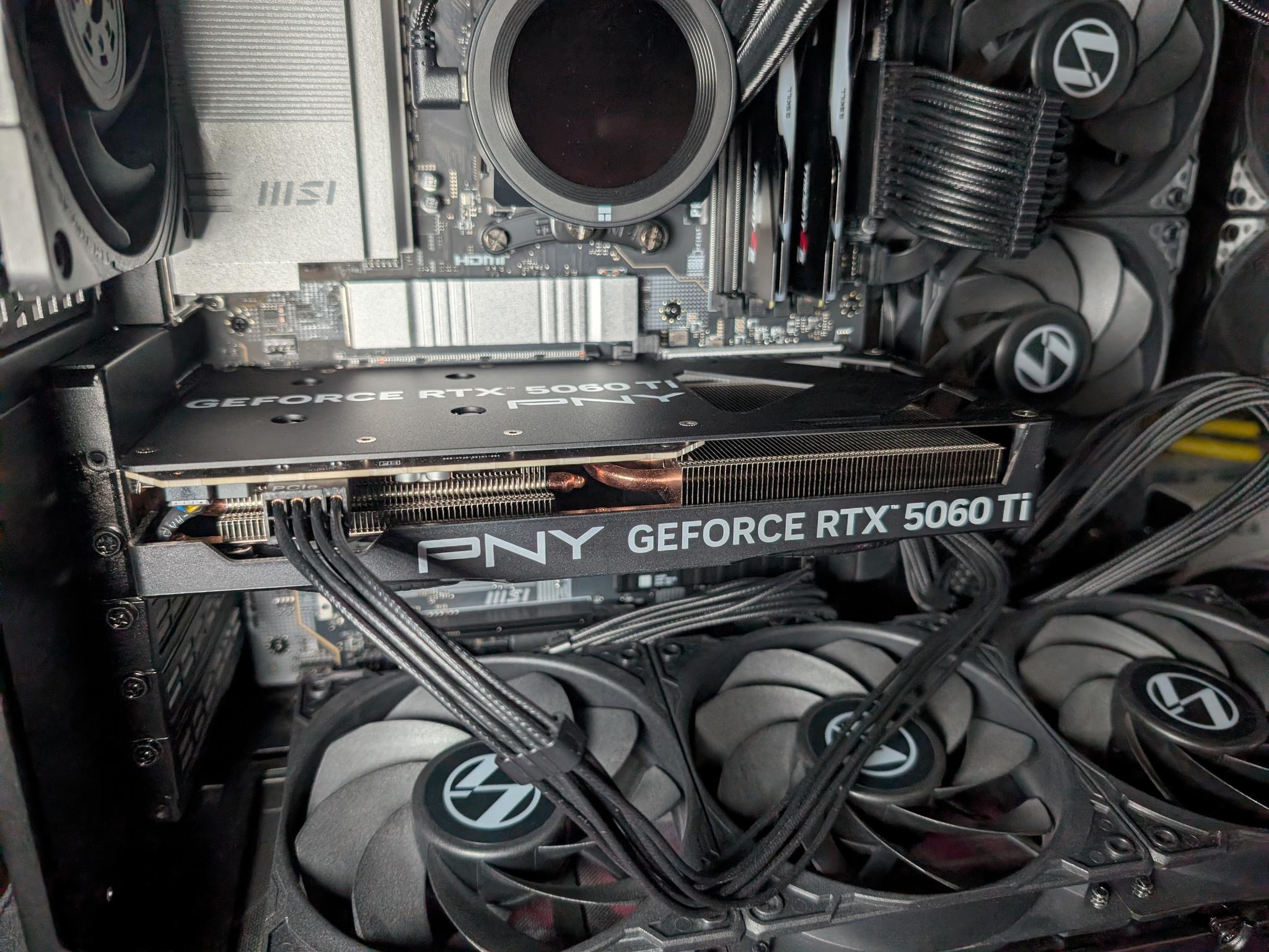 PNY Dual Fan OC GeForce RTX 5060 Ti 8GB GPU