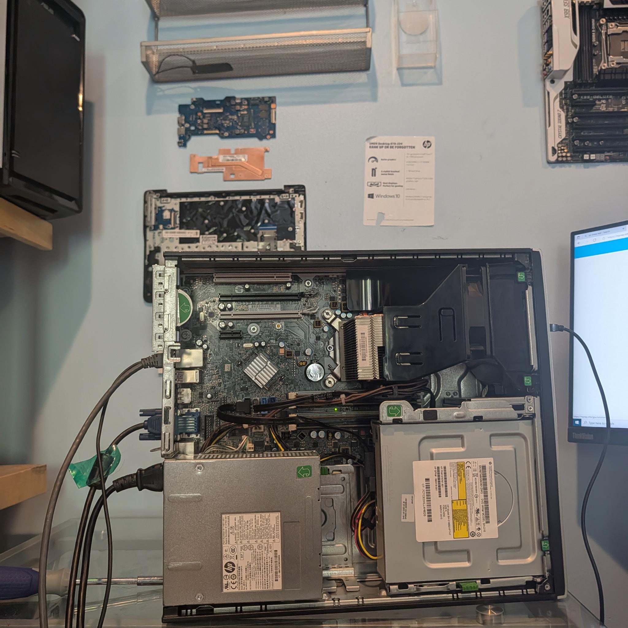 HP SFF PC | Intel Core I5 3470 | 12GB RAM | 250GB HDD |