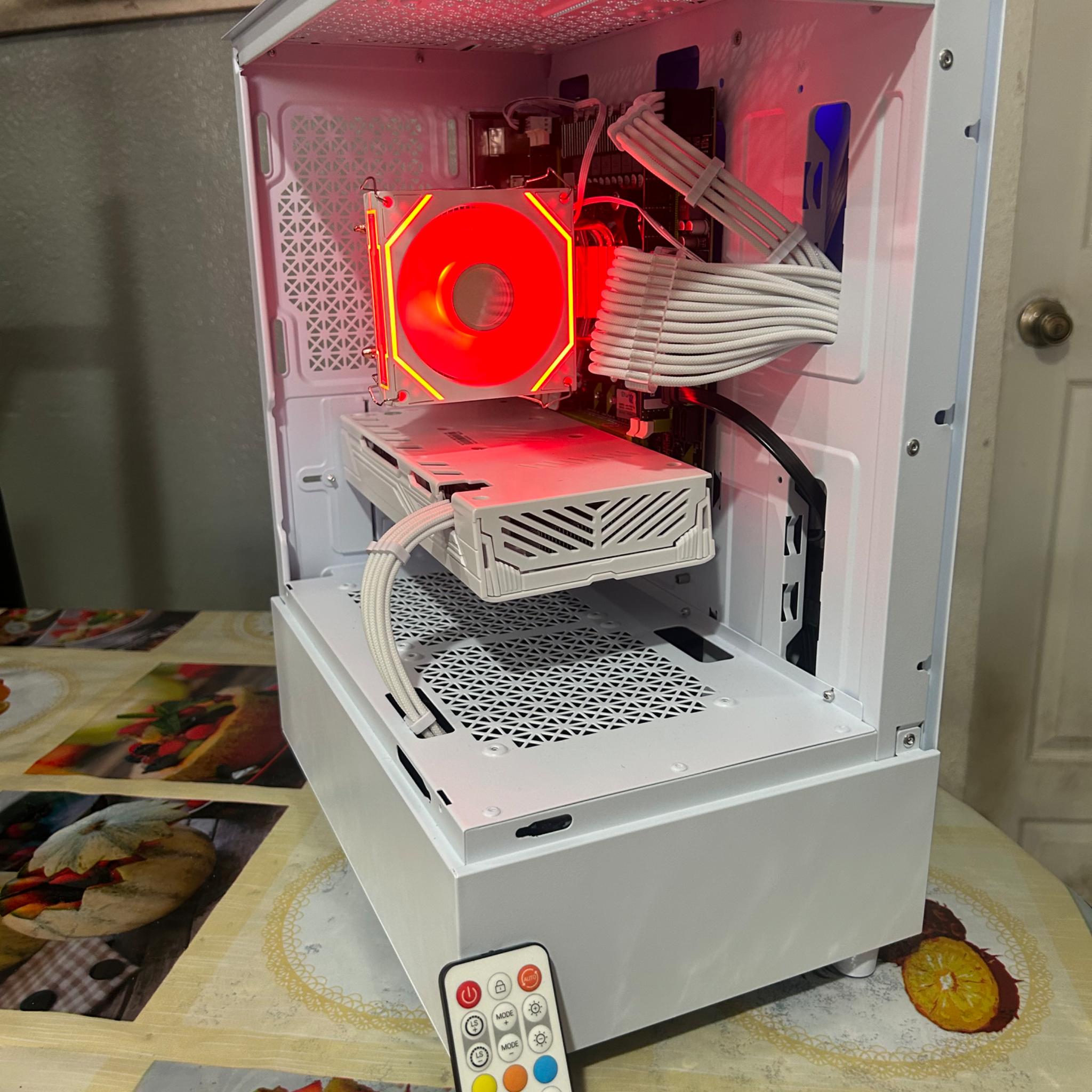 White Budget Gaming Pc