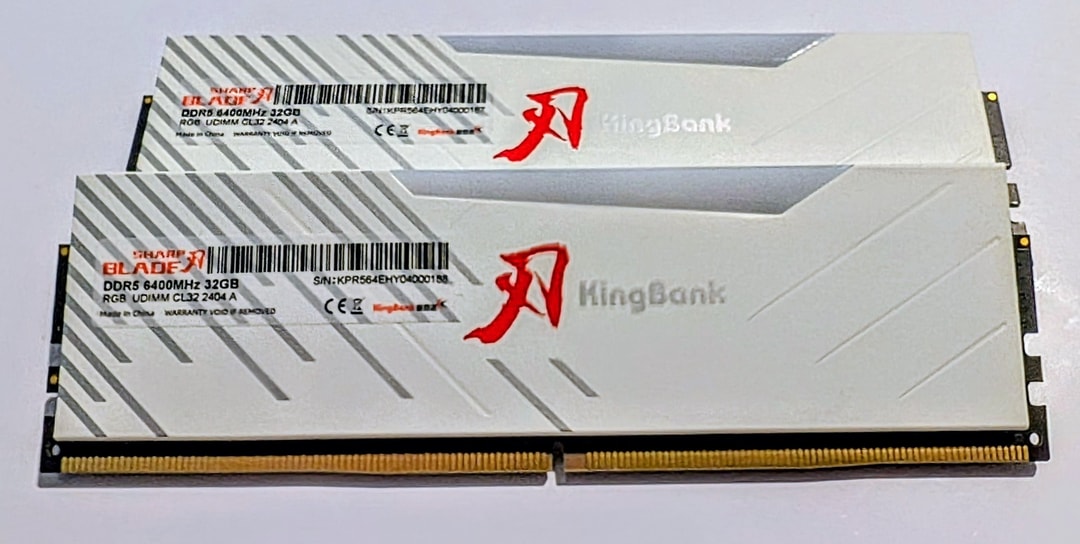 Kingbank SharpBlade 64gb DDR5 6400MT Ram | Jawa