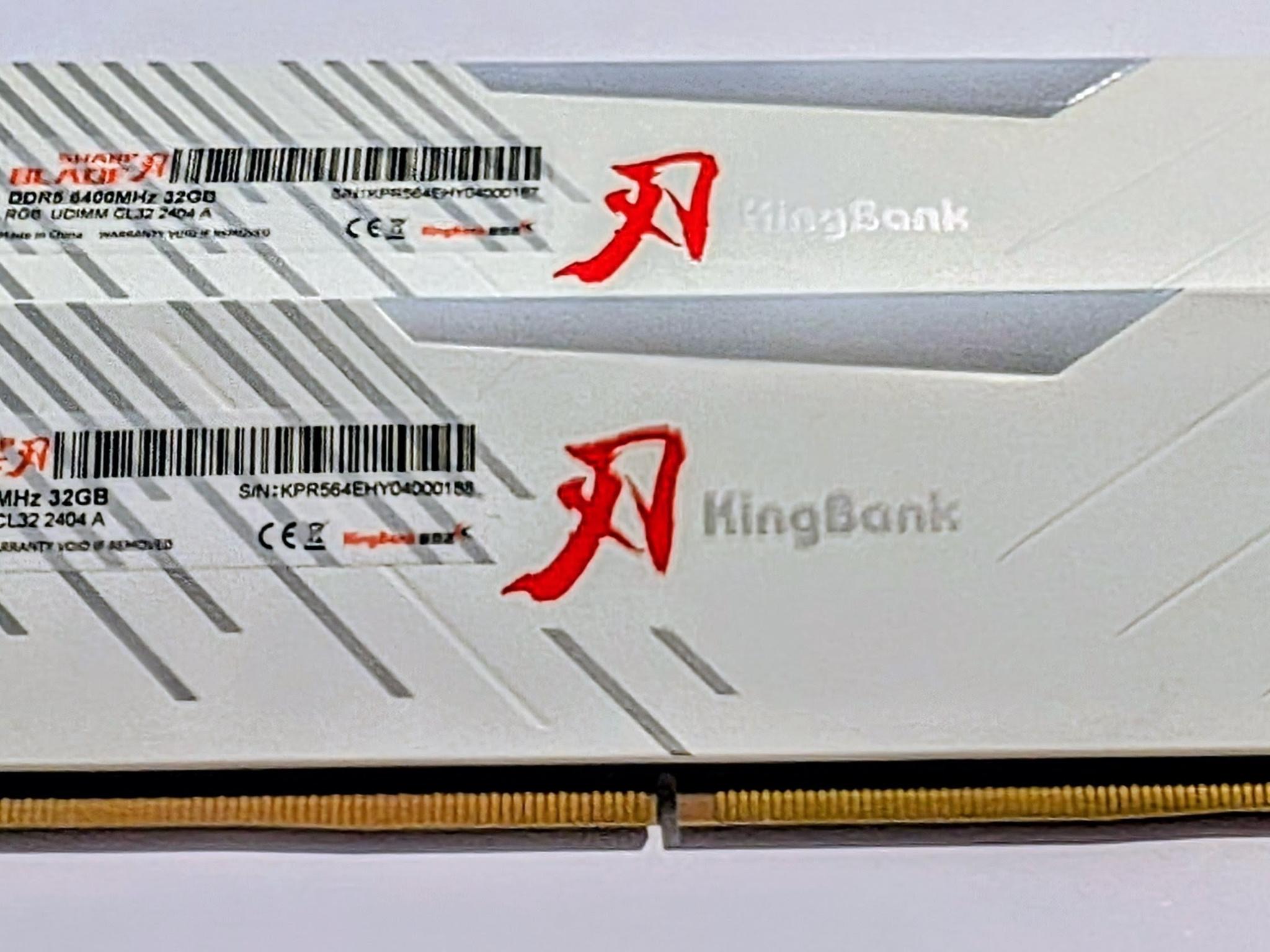 KingBank SharpBlade RGB 64GB DDR5-6400 (2x32GB) - Image 3