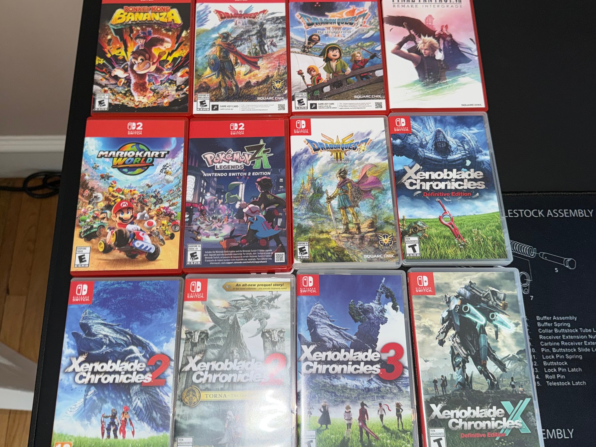 Nintendo Switch 2, Case, Pro Controller and many Games!