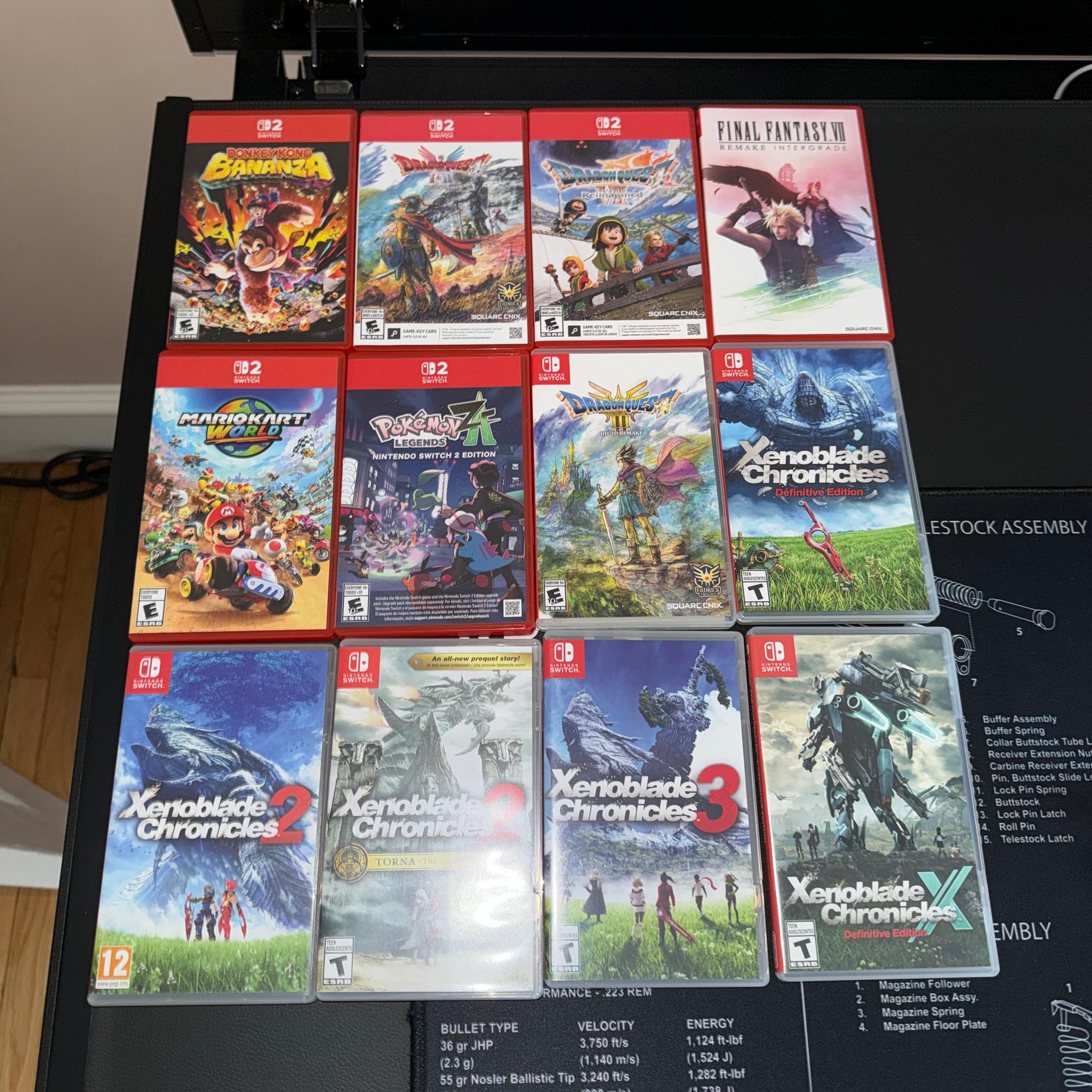 Nintendo Switch 2, Case, Pro Controller and many Games!