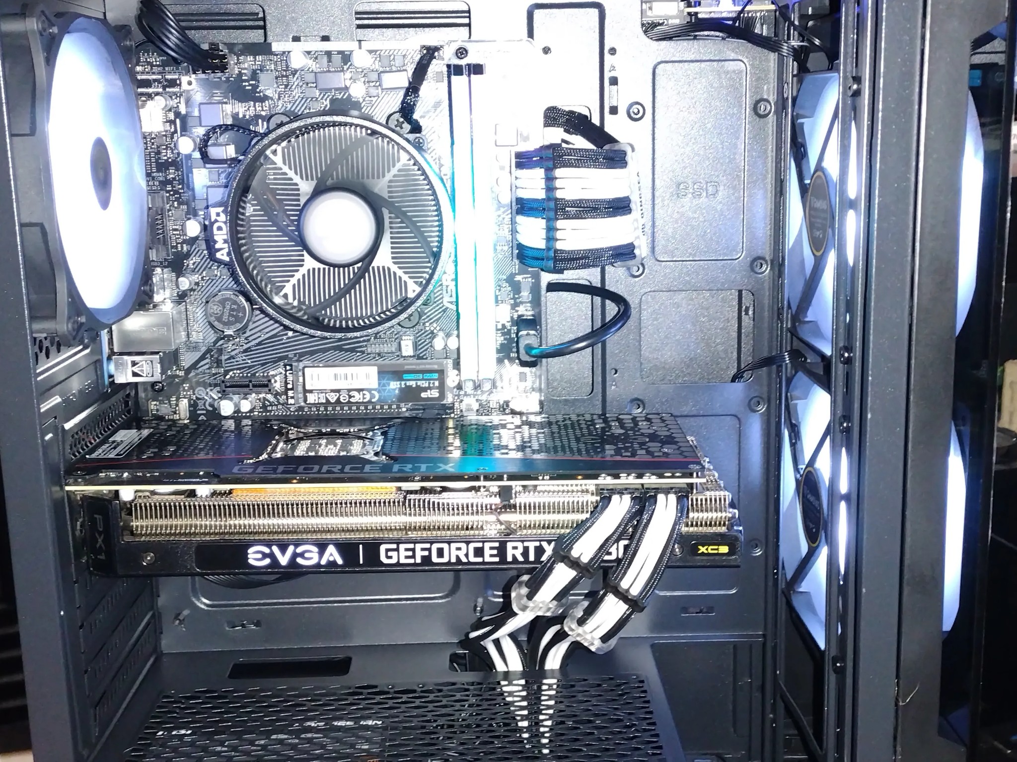 *NEW!* Asrock Gaming PC - EVGA RTX 3080, Ryzen 5, 16gb, 1TB S.P. Nvme SSD