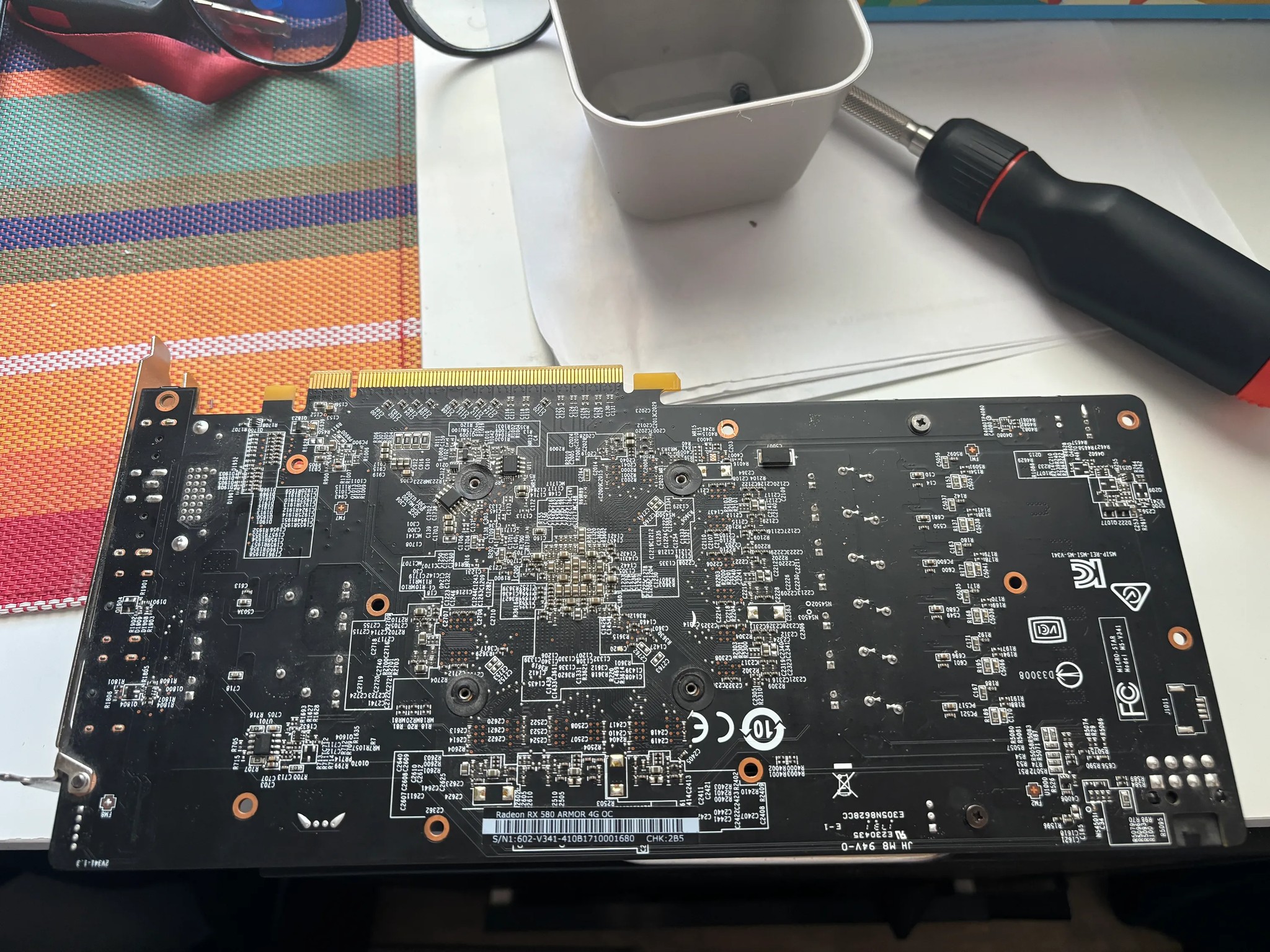 MSI Radeon RX 580 4GB OC