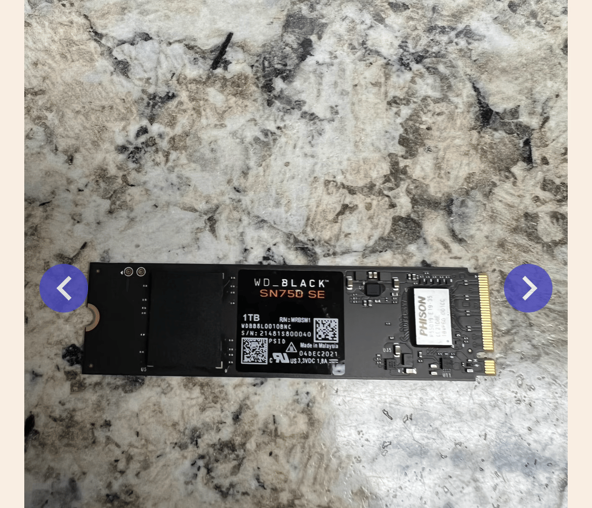 WD SN750 1TB SSD Gen 4 