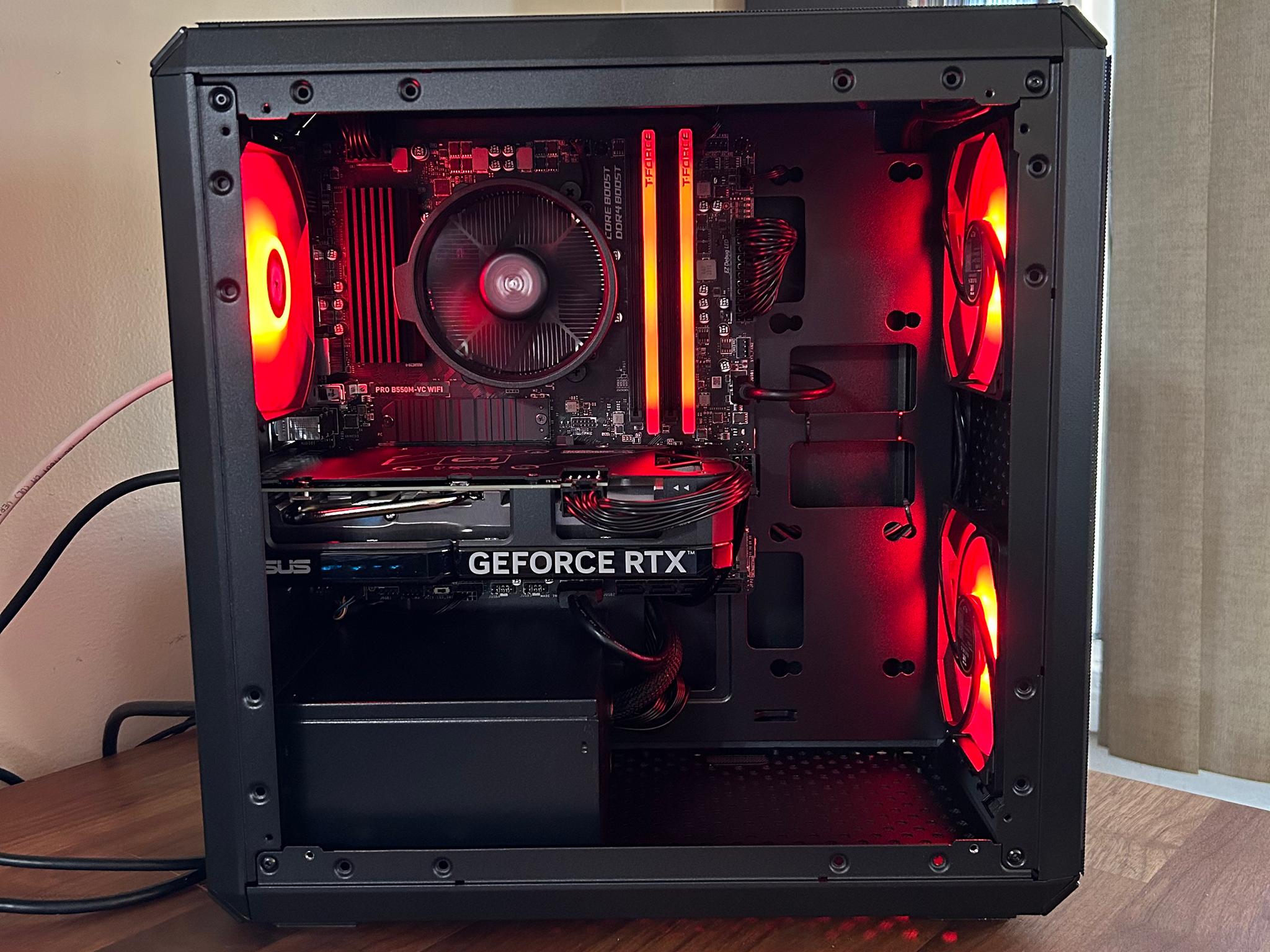 RTX 4060 | Ryzen 5 5500 | 1TB SSD | The Dark Trooper