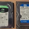 2 1TB Hard Drives! (LOT of 2, 2TBs total)