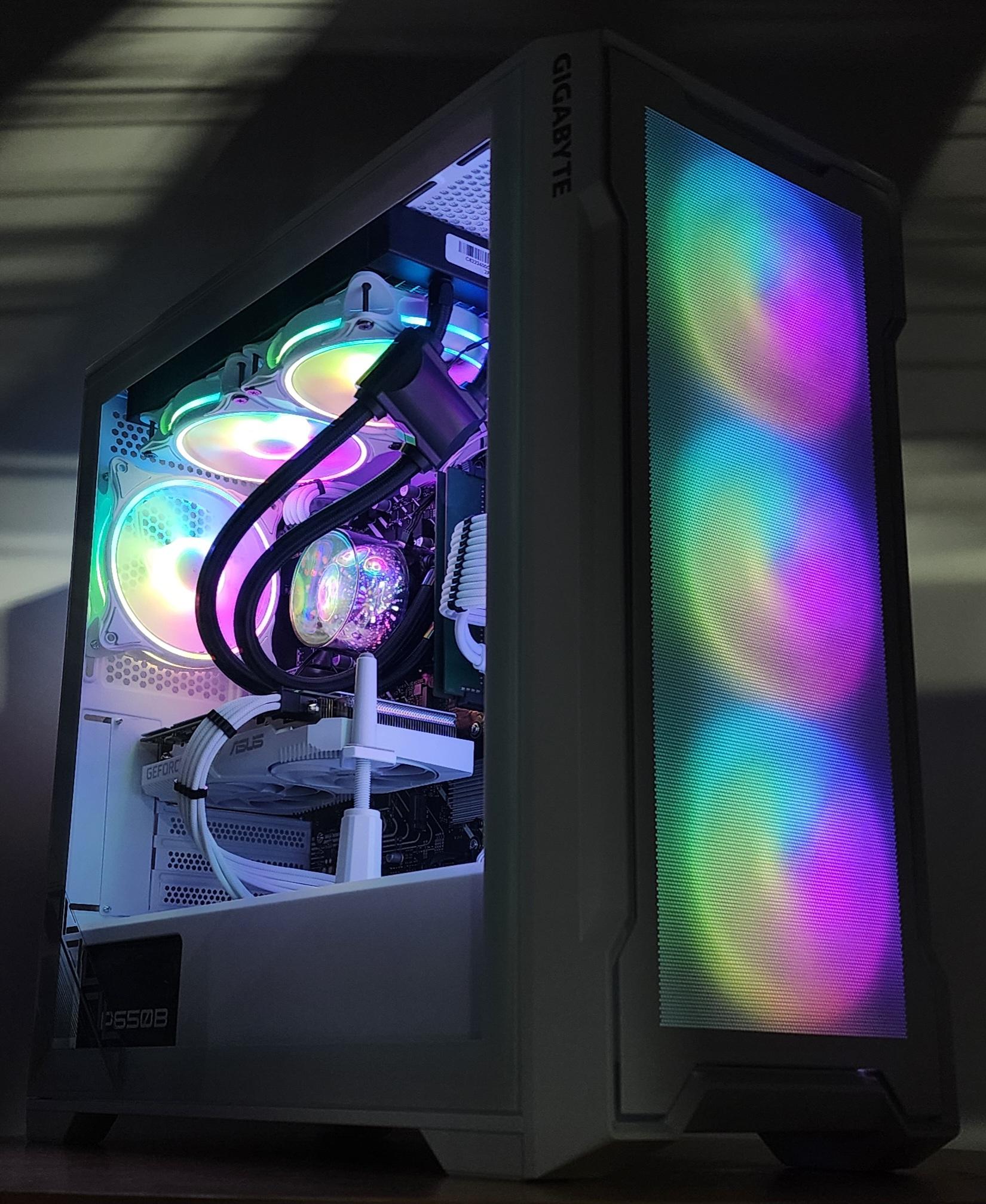 Gaming PC i3-14100F 16GB RAM 500GB SSD RTX 3060 8GB Windows 11 Computer