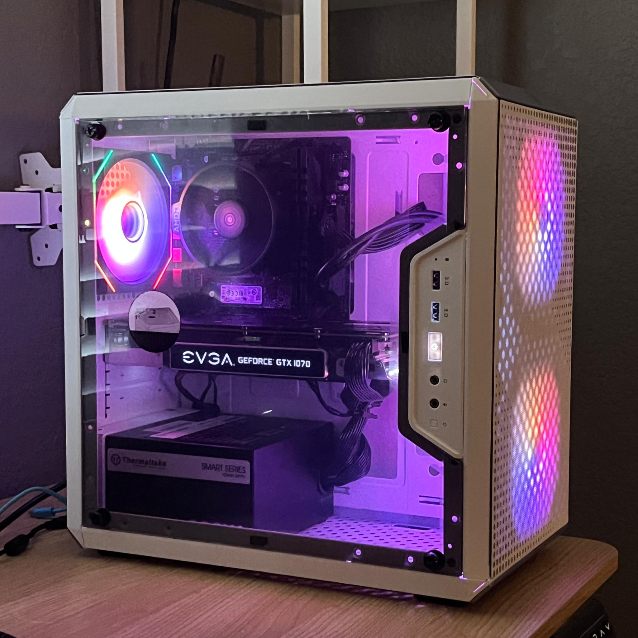 Budget Gaming PC - GTX 1070, Ryzen 5 2600, 16gb, 512gb NVME