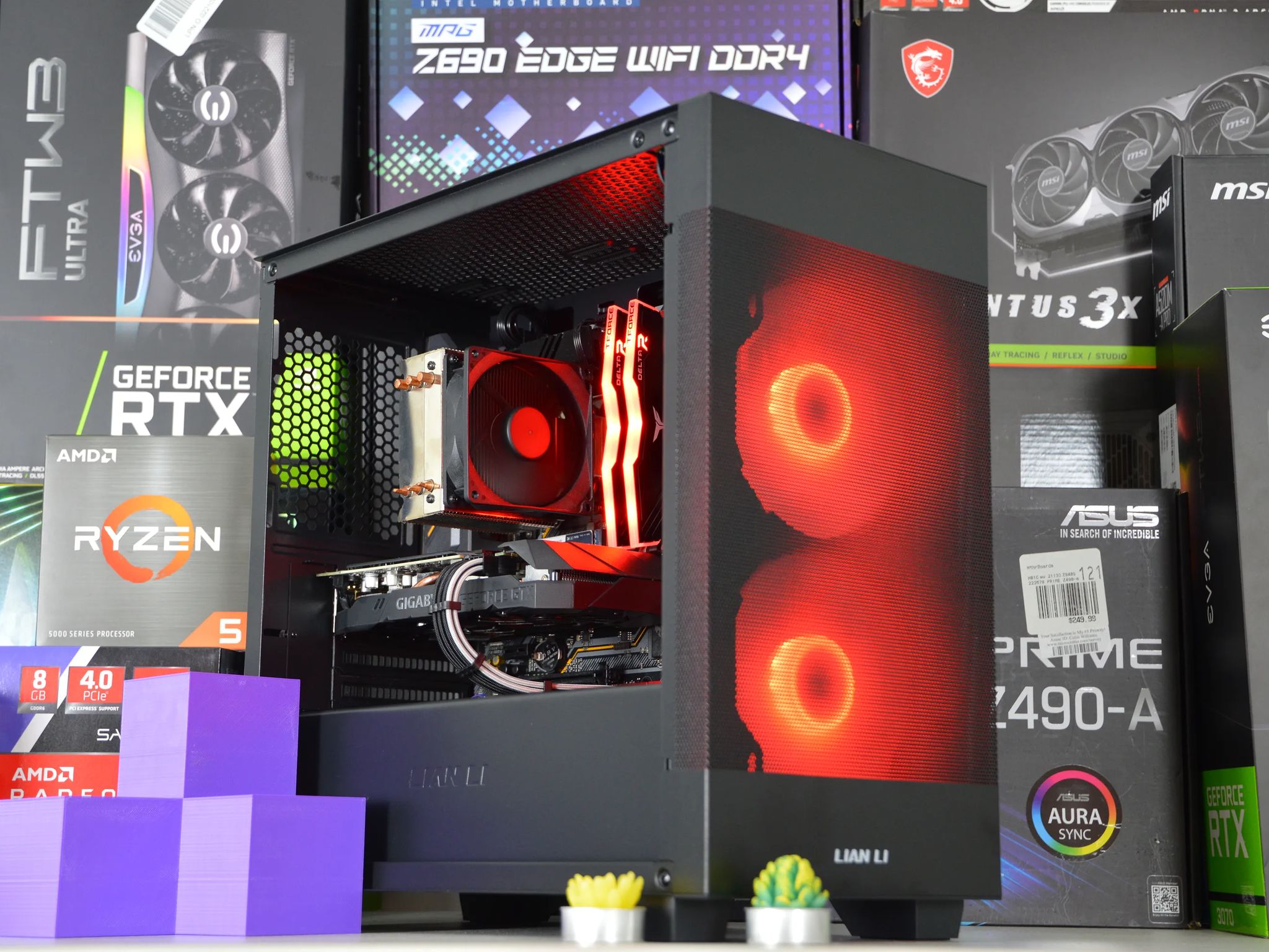 ⚫☀️ | GTX 1660 SUPER 6GB | INTEL i5-10400F | 16GB RGB DDR4 RAM | 1TB NVME SSD | Solar Flare |