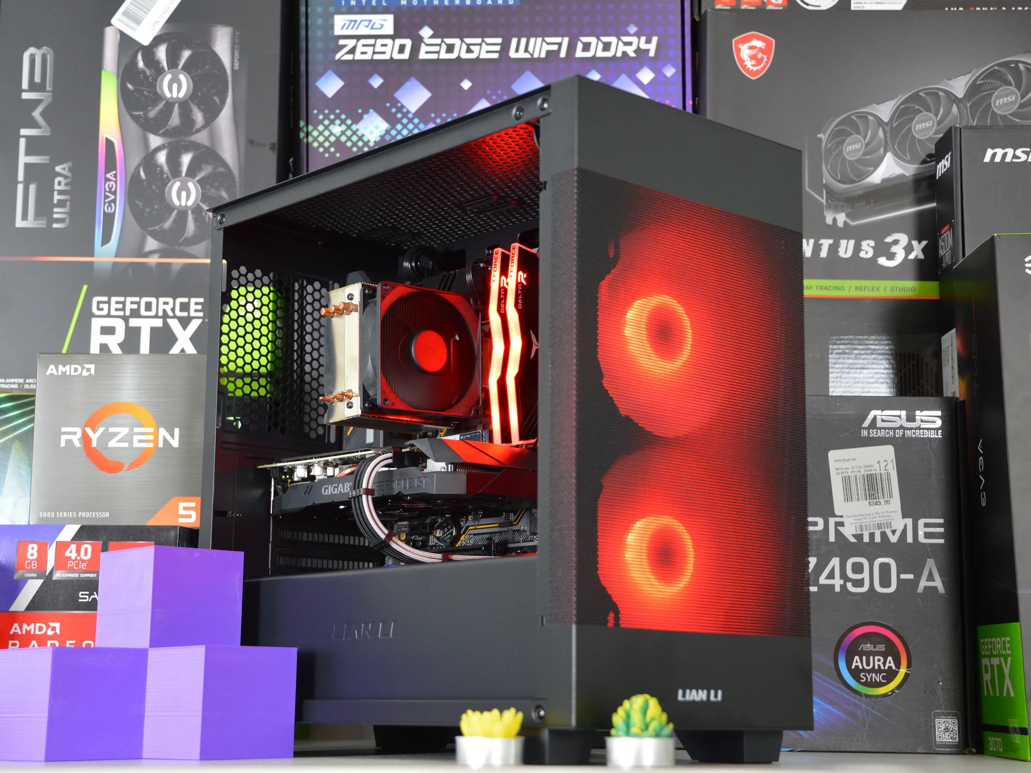⚫☀️ | GTX 1660 SUPER 6GB | INTEL i5-10400F | 16GB RGB DDR4 RAM | 1TB NVME SSD | Solar Flare |