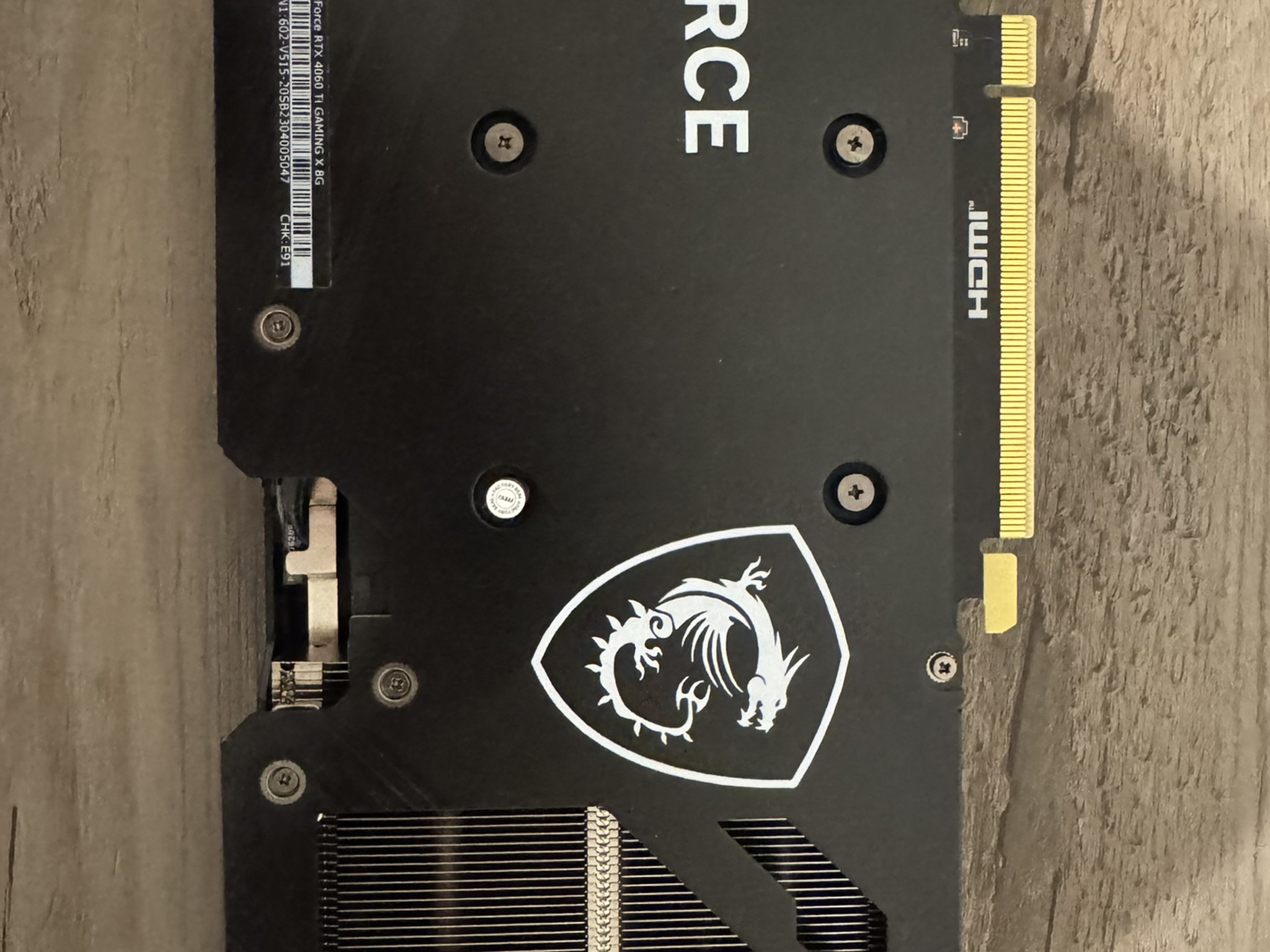 MSI RTX 4060 Ti Gaming X