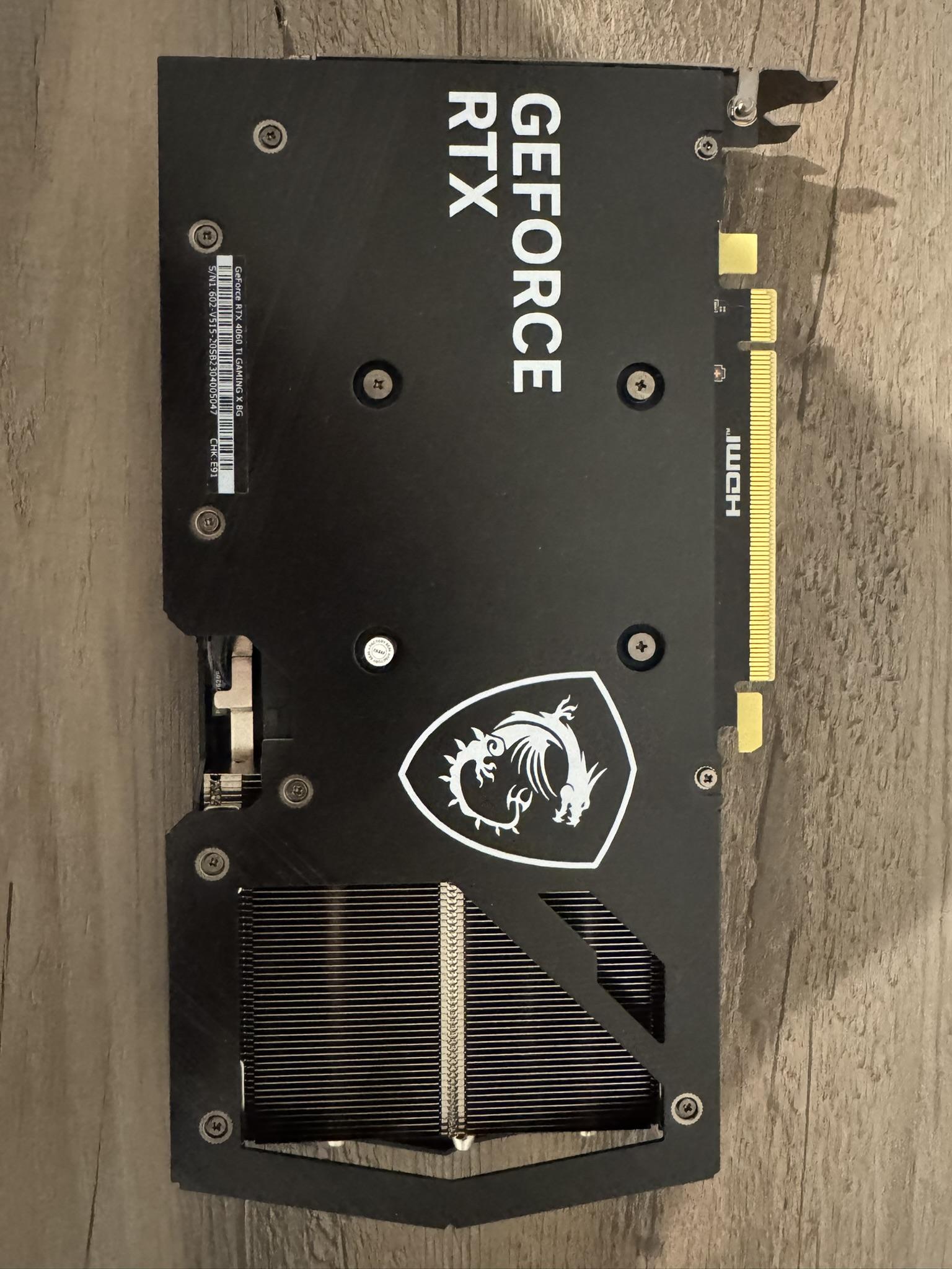 MSI RTX 4060 Ti Gaming X