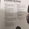 BNIB HyperX Cloud Alpha Wired Gaming Headset, Black/Red