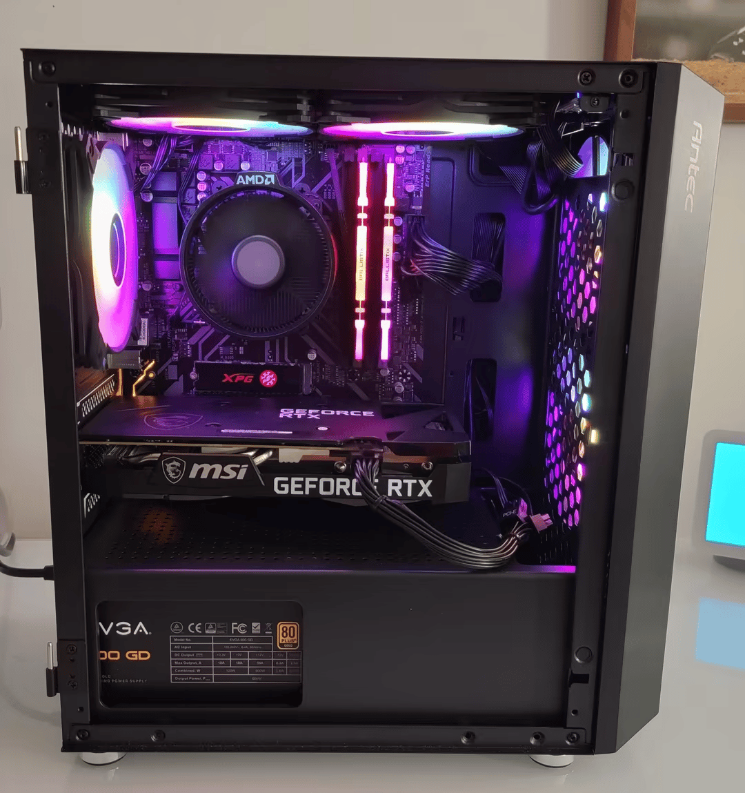 New! Streaming/Gaming PC - Featuring AMD Ryzen 5 5500 and Nvidia RTX 3060 Ti