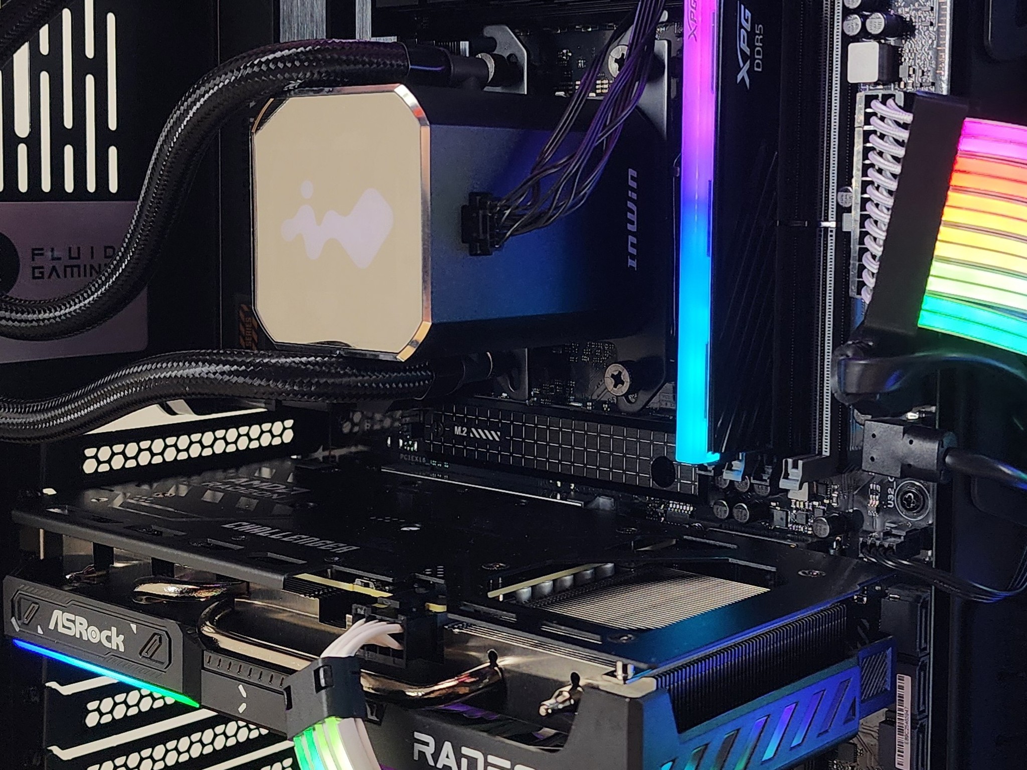Gaming PC Ryzen 7 7700X 16GB RAM 1TB SSD RX 9060 XT 16GB Windows 11 Computer