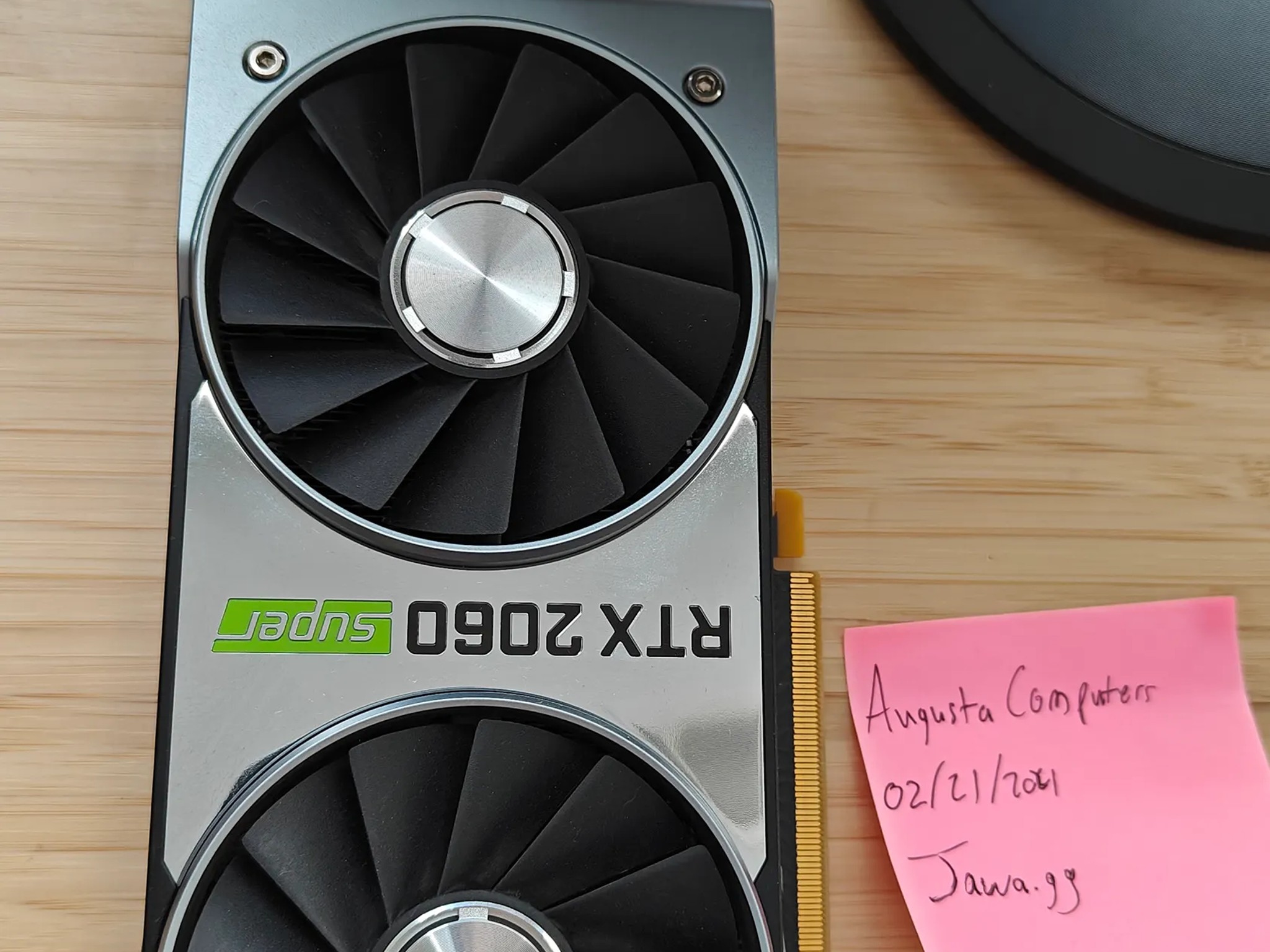 Nvidia RTX 2060 Super [Used w/o Box]
