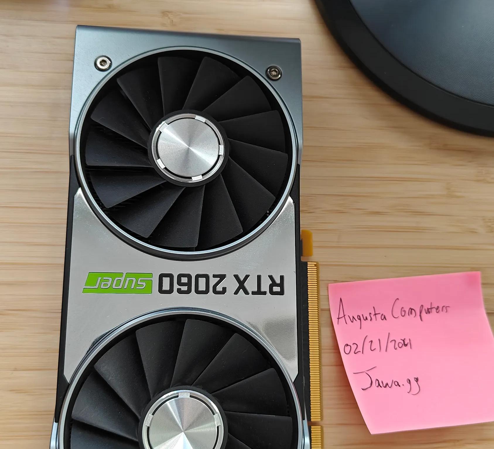 Nvidia RTX 2060 Super [Used w/o Box]