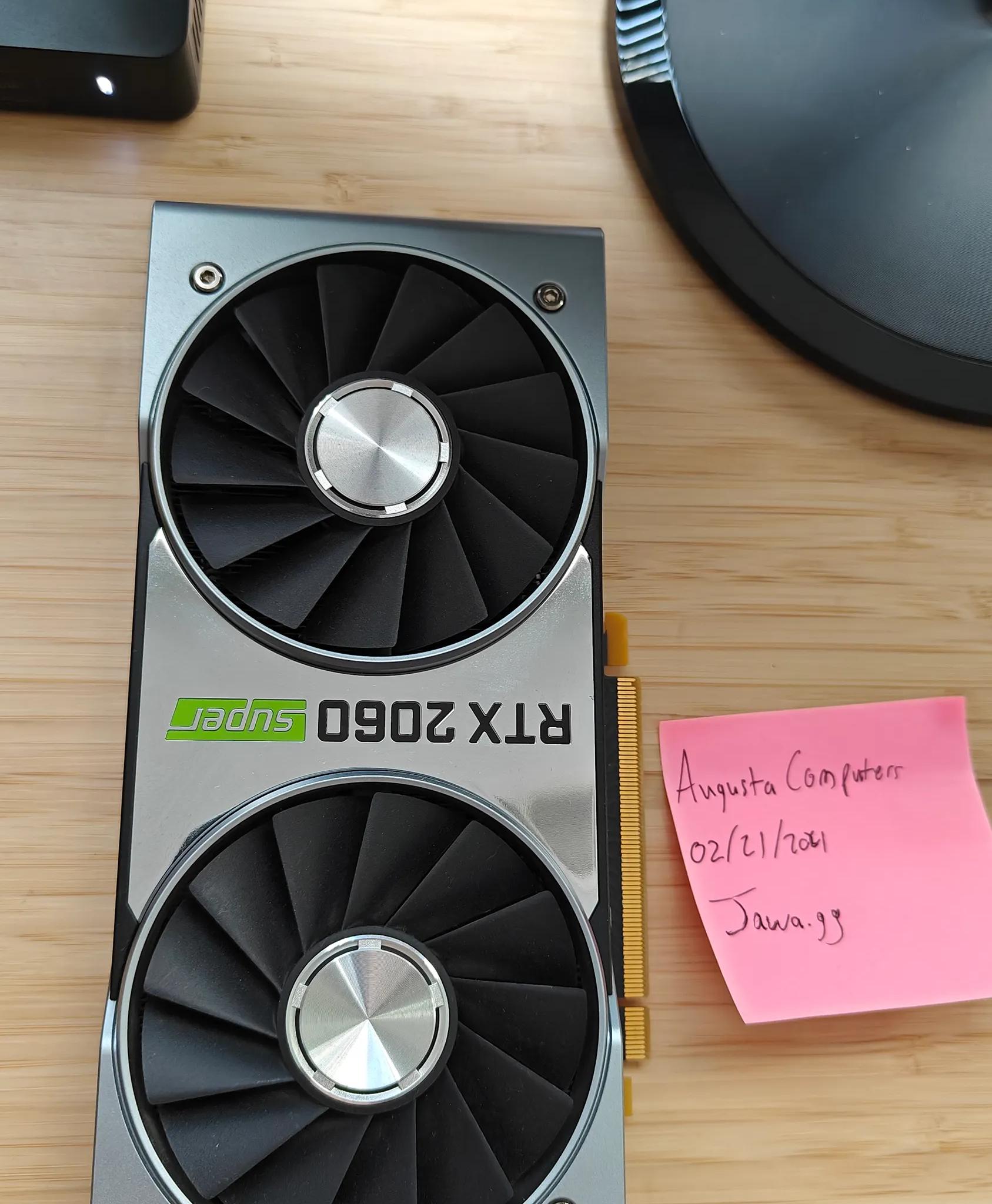 Nvidia RTX 2060 Super [Used w/o Box]