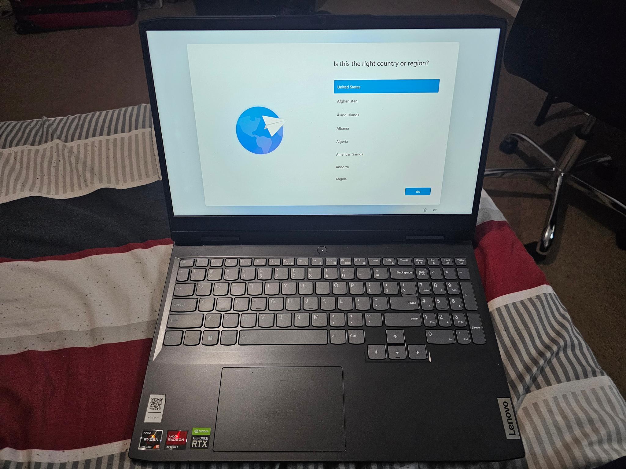 IdeaPad Gaming 3 15ARH7 Gaming Laptop DDR5 Ram
