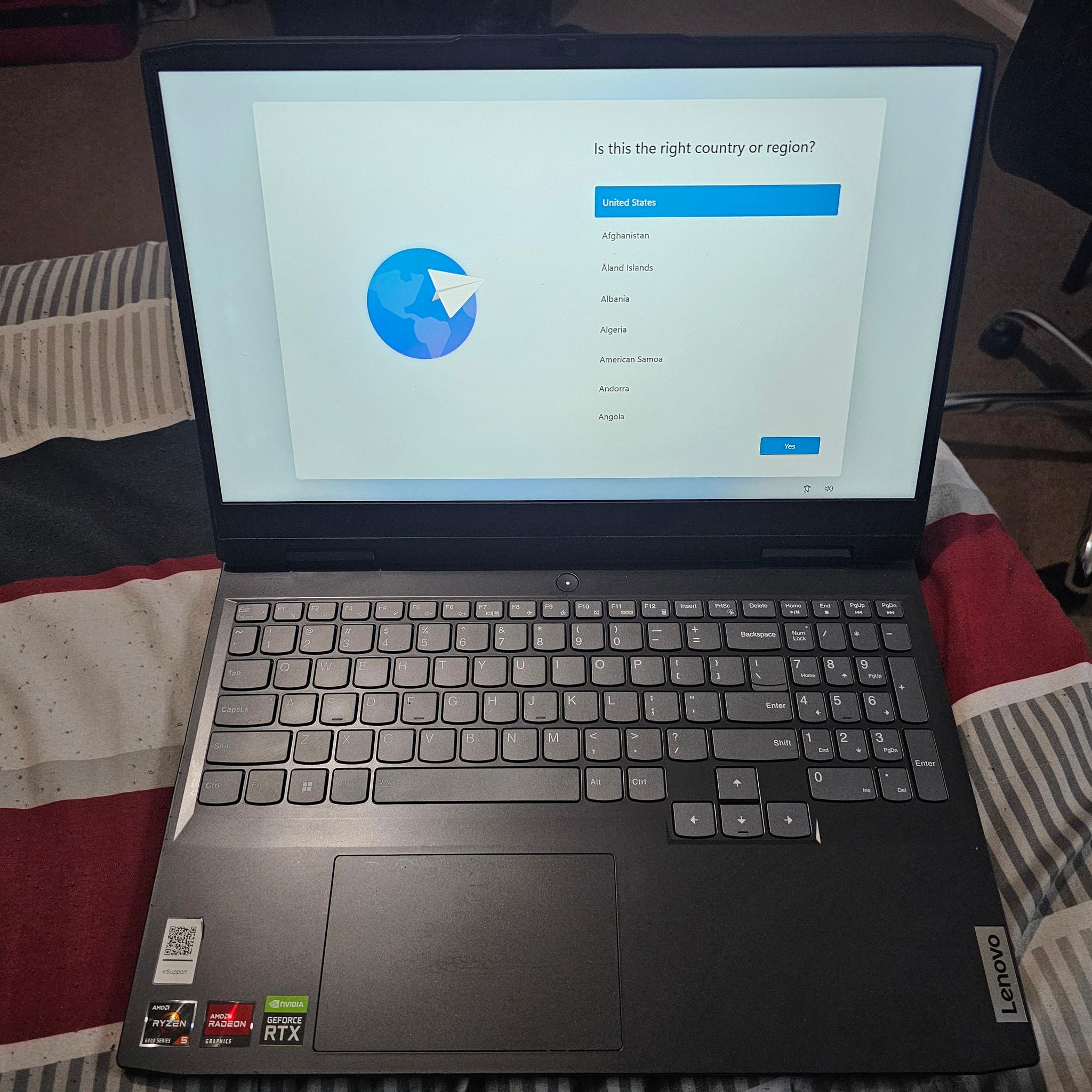 IdeaPad Gaming 3 15ARH7 Gaming Laptop DDR5 Ram