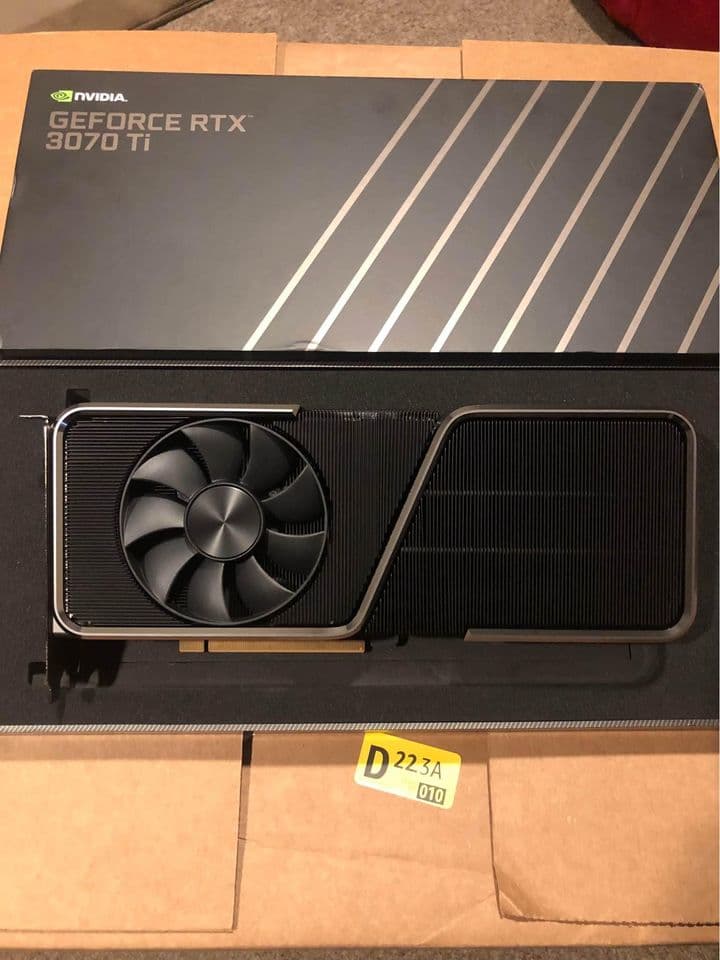 Nvidia RTX 3070 Ti FE