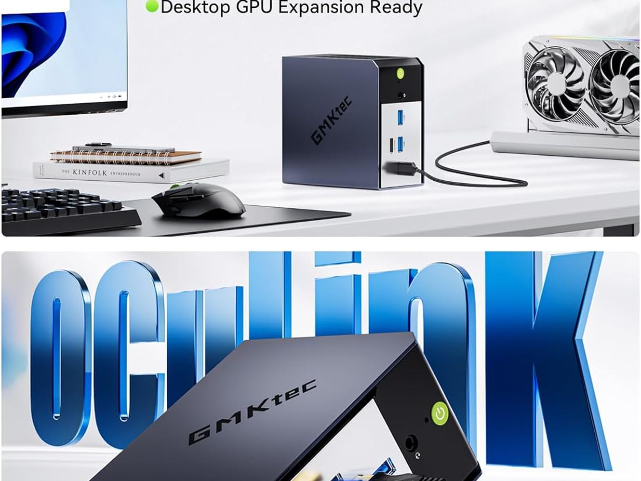 Ryzen 7 7735HS + 32GB DDR5 RAM + GMKtec NucBox K16 Mini PC