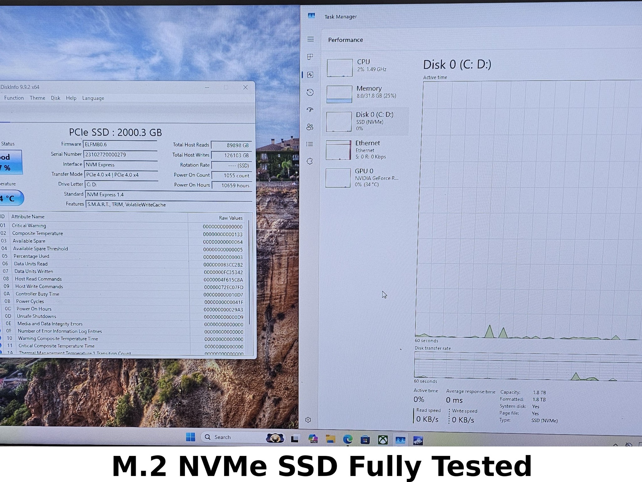 2TB NVMe M.2 SSD PowerSpec PS2TTN440M Gen4