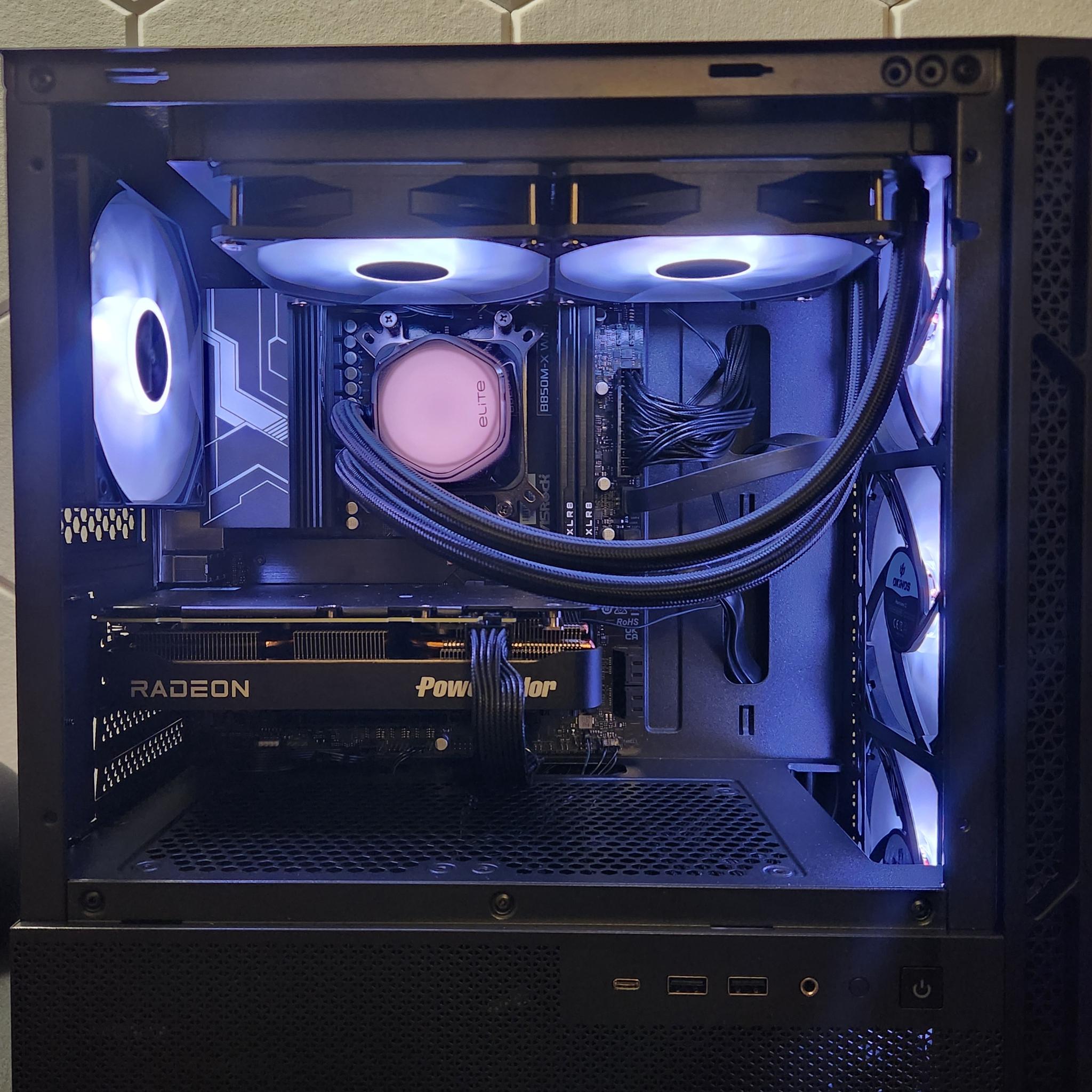 RX 9060XT 16GB | Ryzen 5 7600X | 32GB DDR5 6000Mhz | 1Tb SSD | WIFI+BT