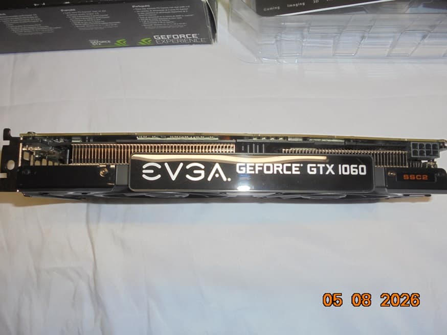 EVGA GeForce GTX 1060 SSC2 GAMING/06G-P4-6667-KR/6GB GDDR5/iCX cooling