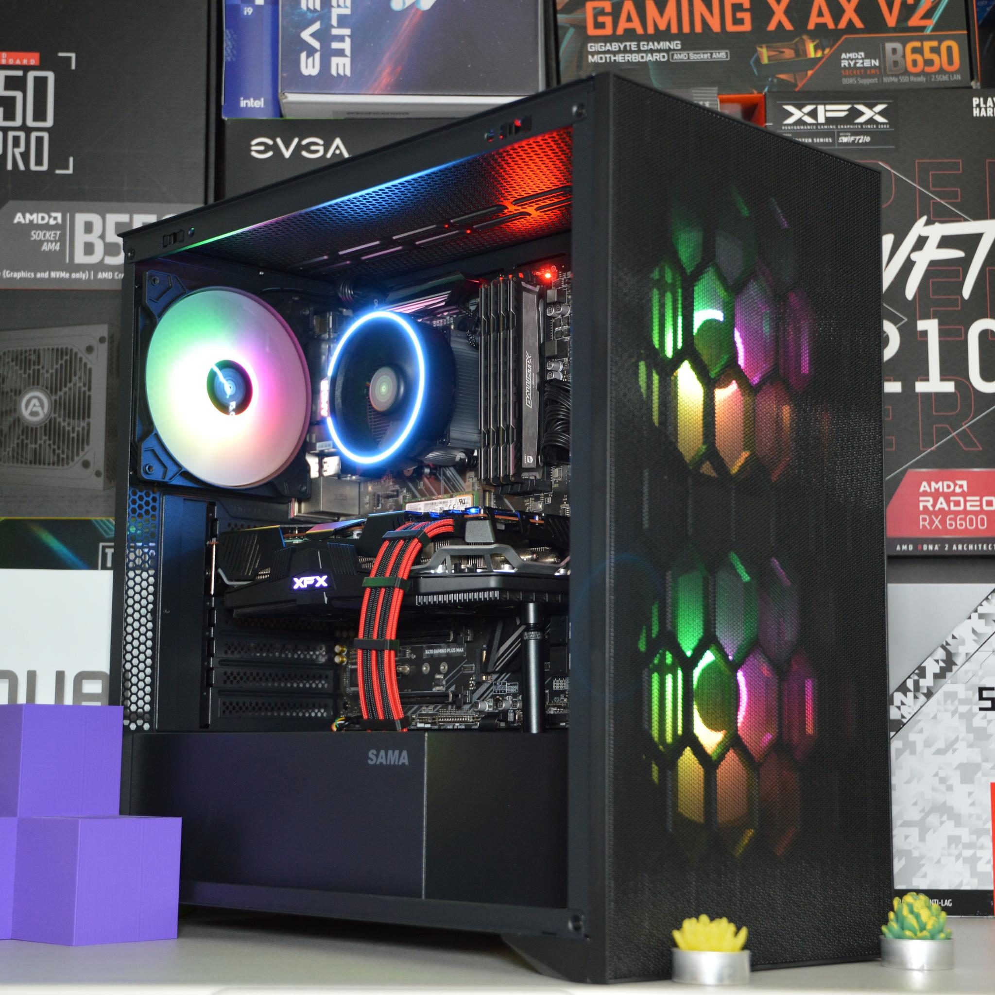 🔴👺 | RX 5700XT 8GB | RYZEN 7 2700 | 16GB DDR4 RAM | 1TB NVME SSD | Crimson Beast |