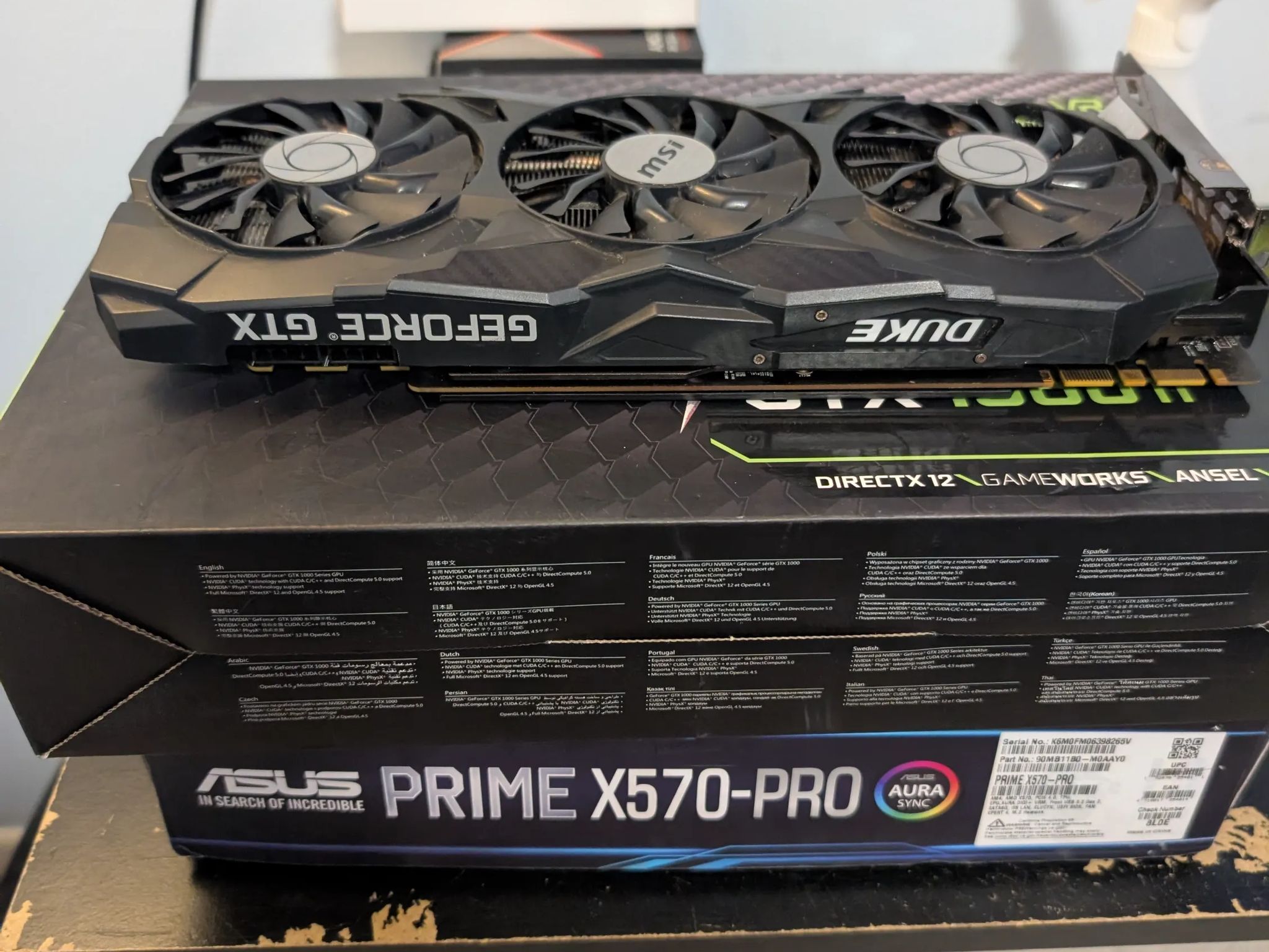 MSI Duke GeForce GTX 1080 ti