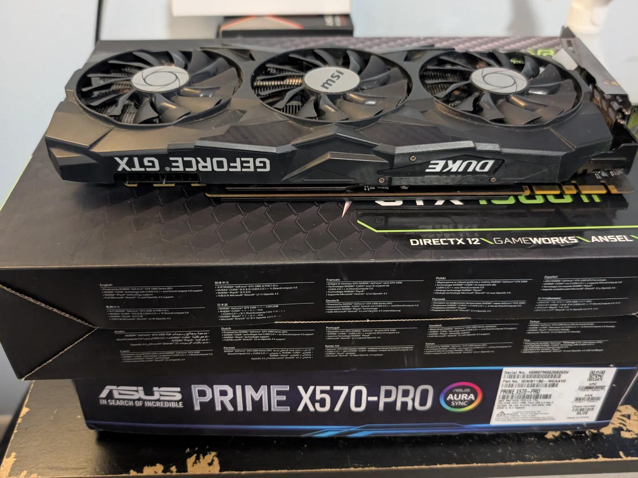 MSI Duke GeForce GTX 1080 ti
