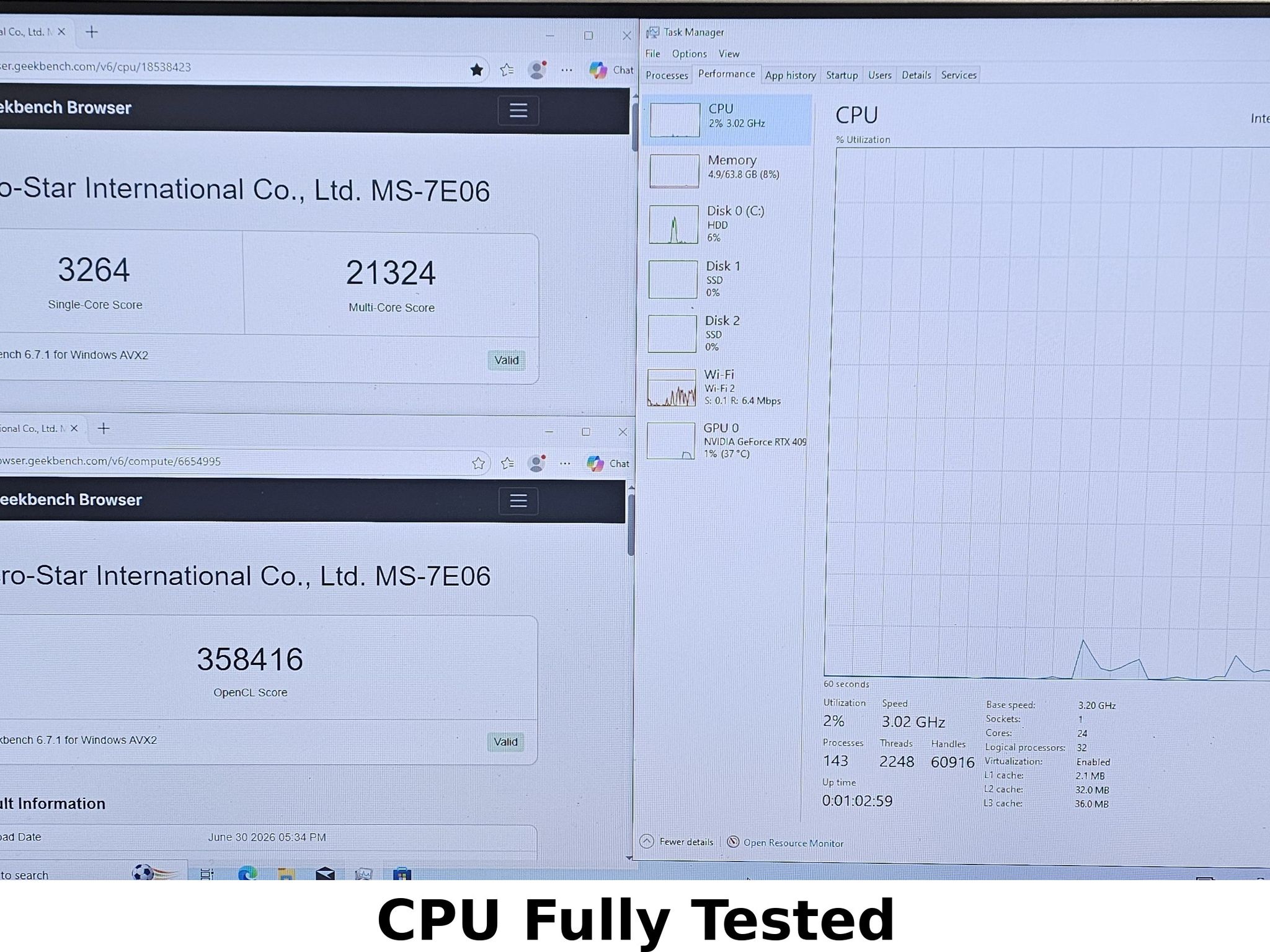 Intel Core i9-14900KF LGA1700