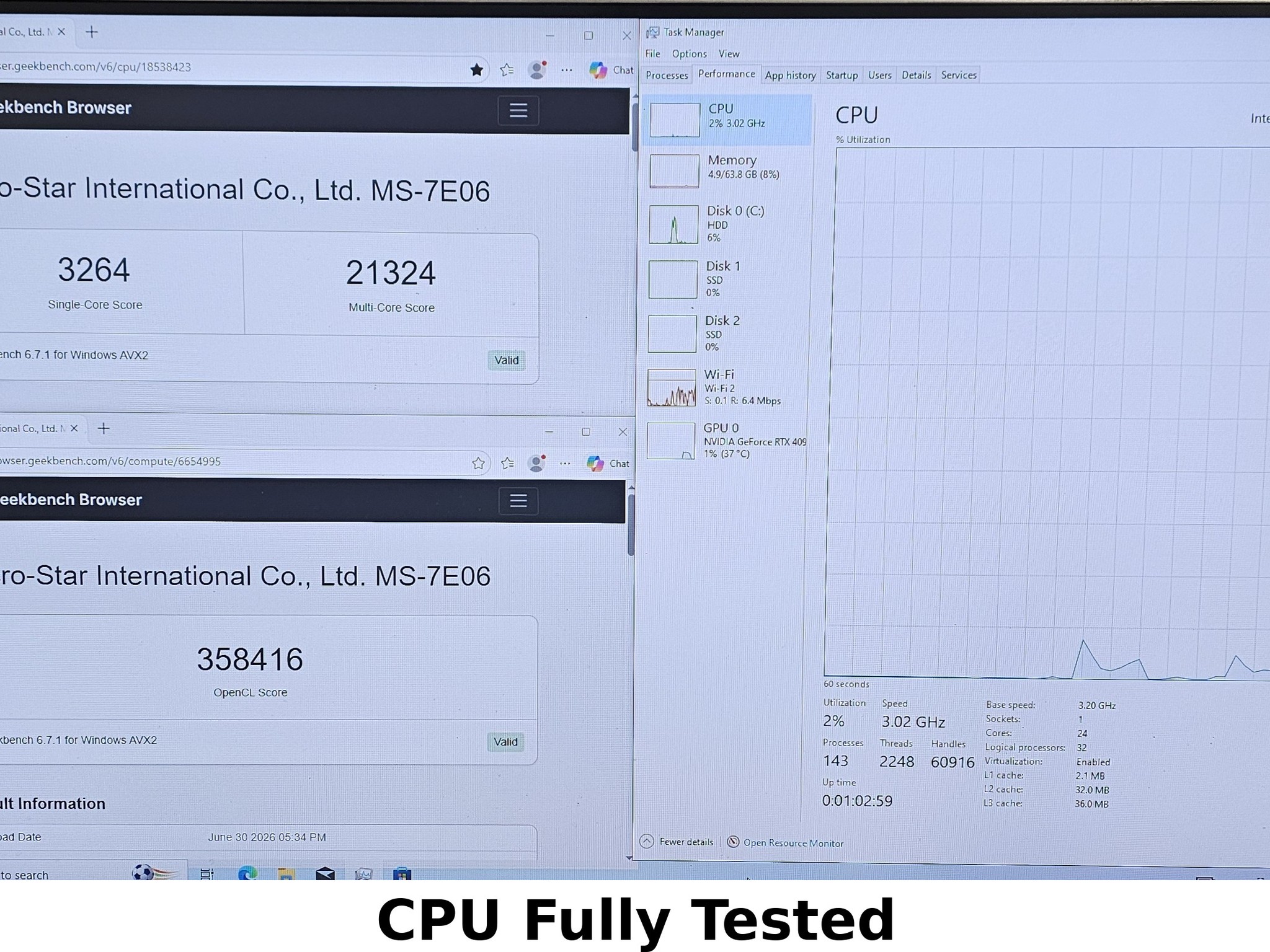 Intel Core i9-14900KF LGA1700