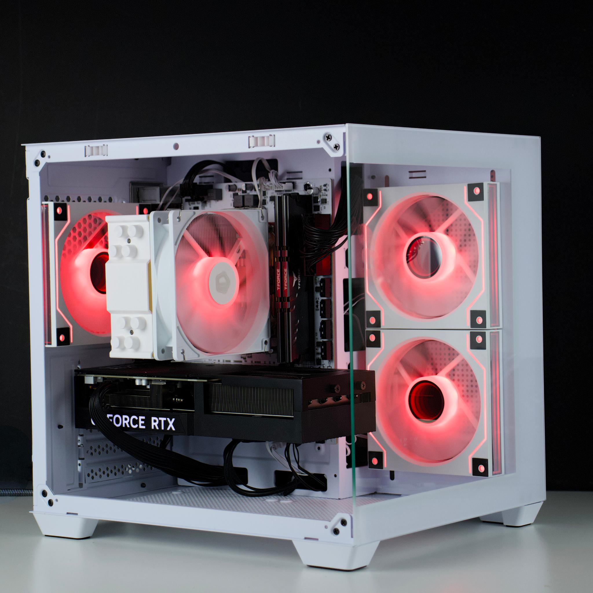 🧊❄️🧊 White Gaming PC – RTX 5060 TI, Ryzen 7 5700X, 32GB RAM, 1TB SSD - WiFi, BlueTooth 🧊❄️🧊