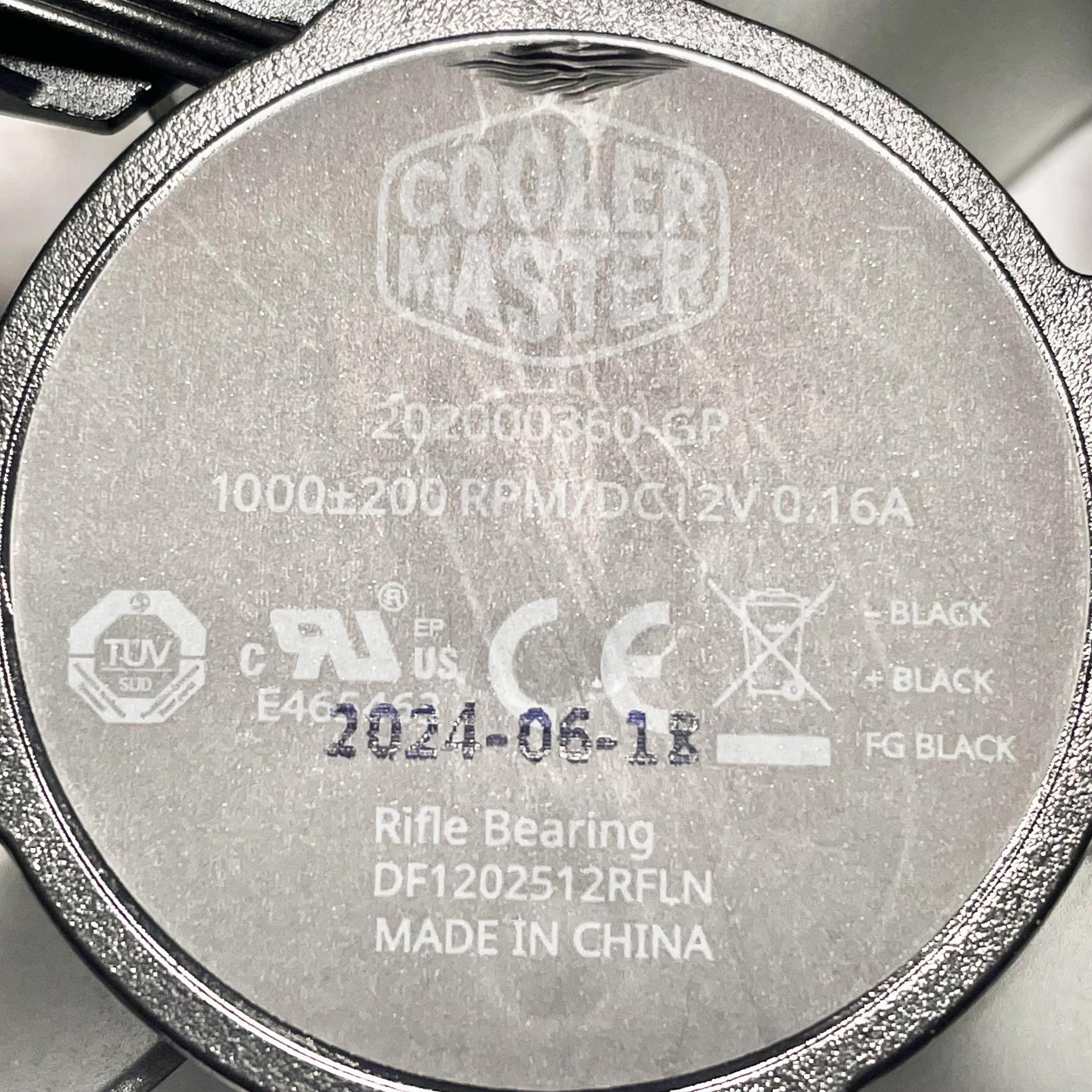 120mm Cooler Master Case Fan