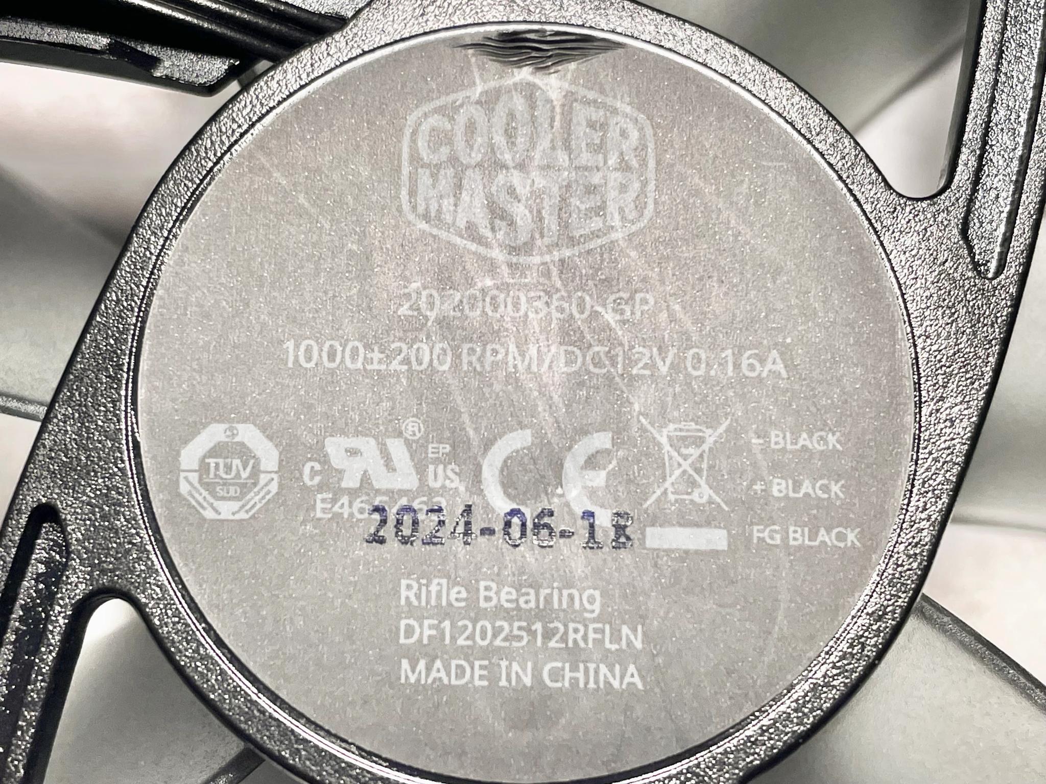 120mm Cooler Master Case Fan
